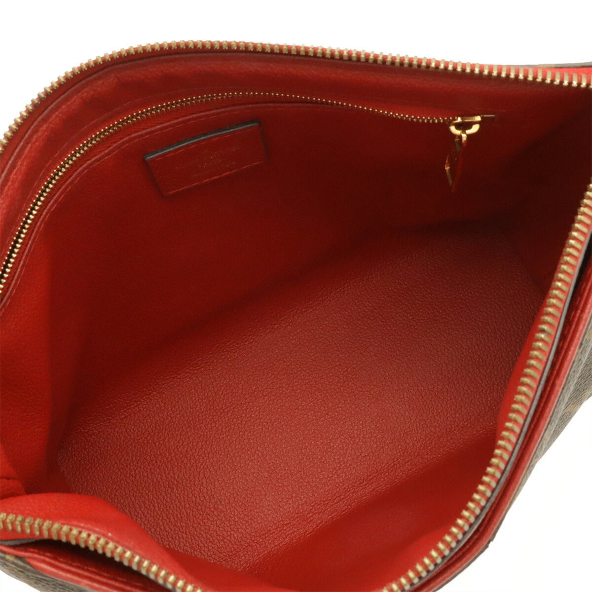 Louis Vuitton Cerise Monogram Red Color White Monogram Clutch Bag Pouch (Pre-Owned)