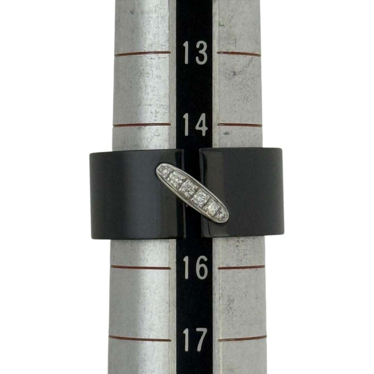 Chaumet Black White Gold (18K) Band Ring (Pre-Owned)