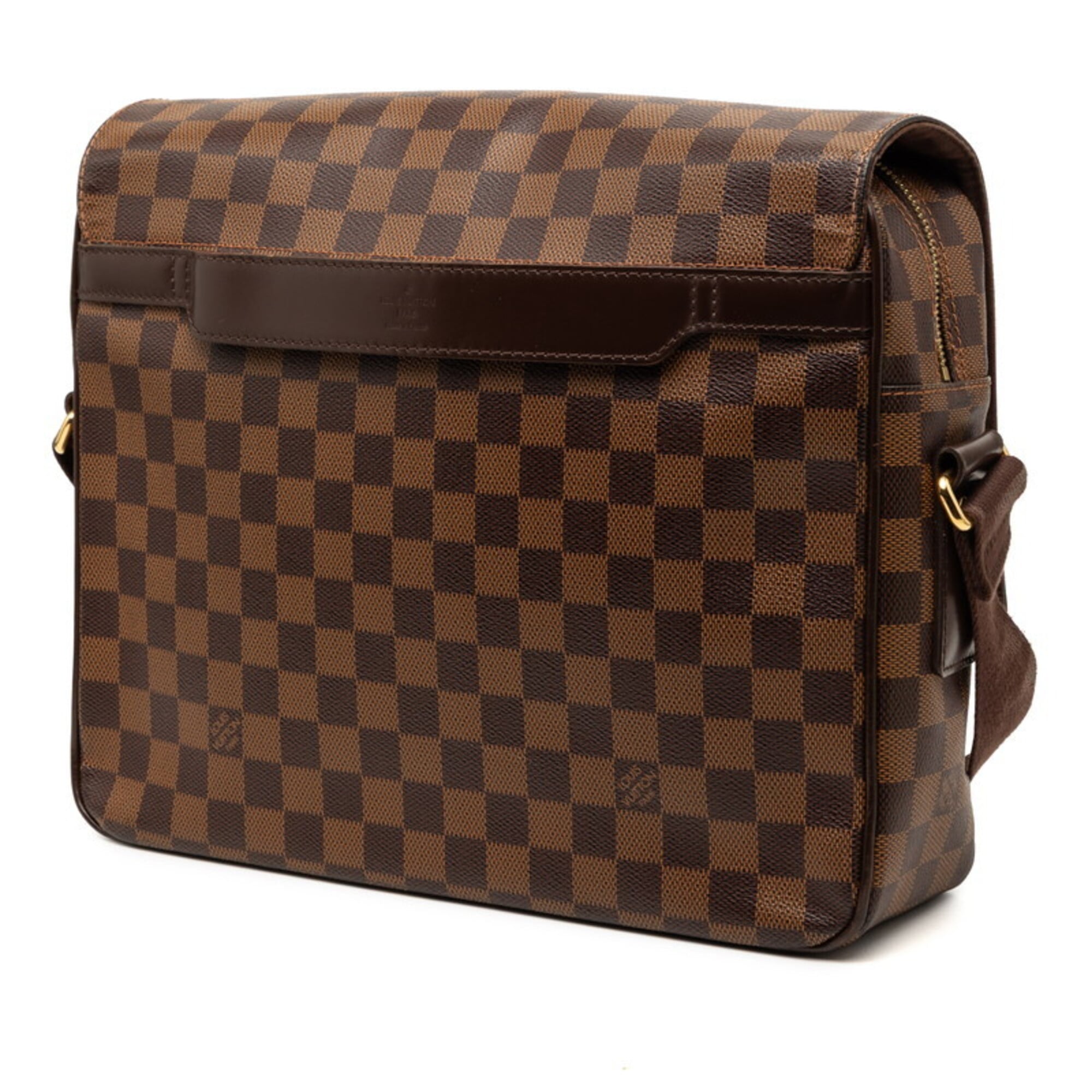 Louis Vuitton Brown Pvc Leather Shoulder Bag (Pre-Owned)