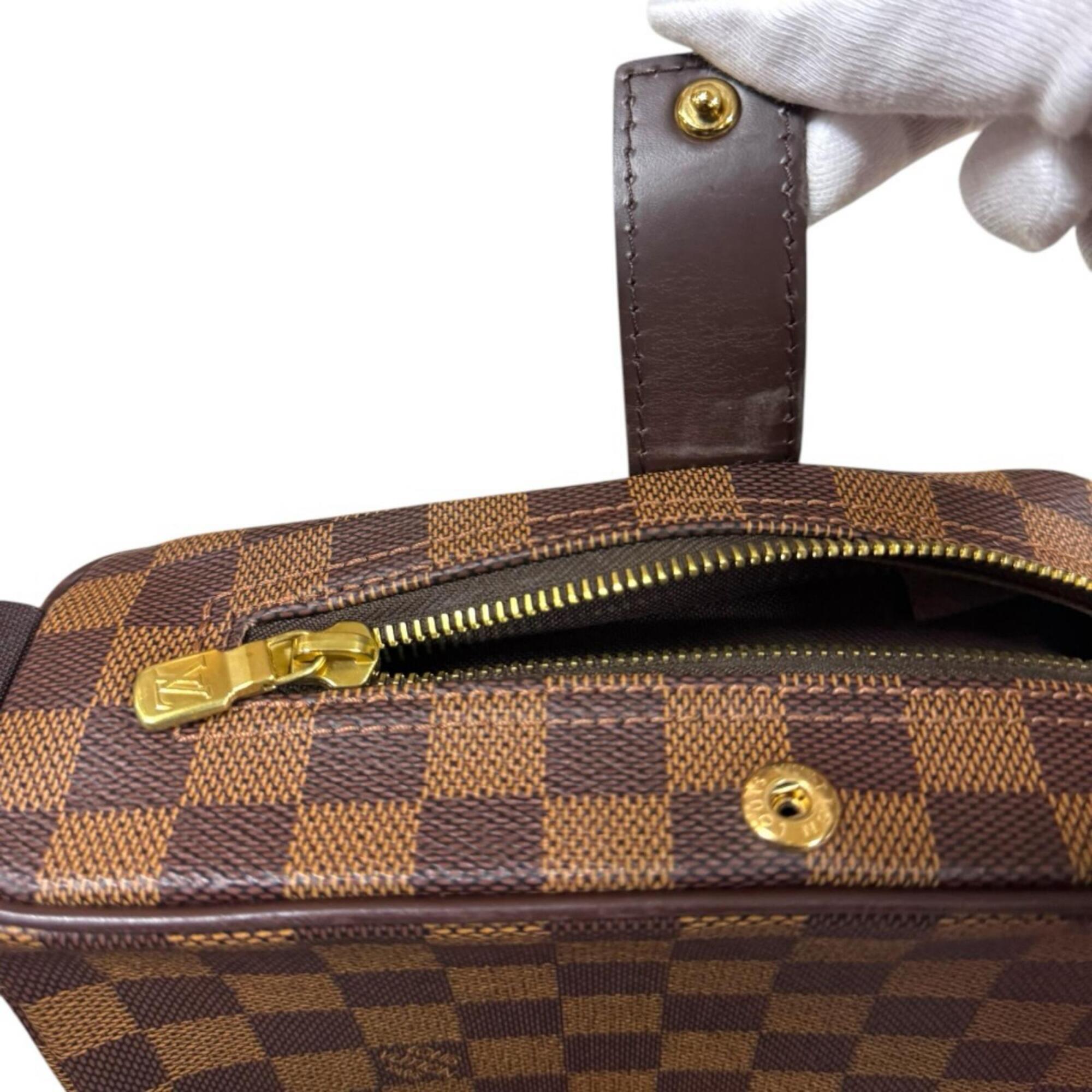 Louis Vuitton Damier Brown Damier Canvas Shoulder Bag (Pre-Owned)