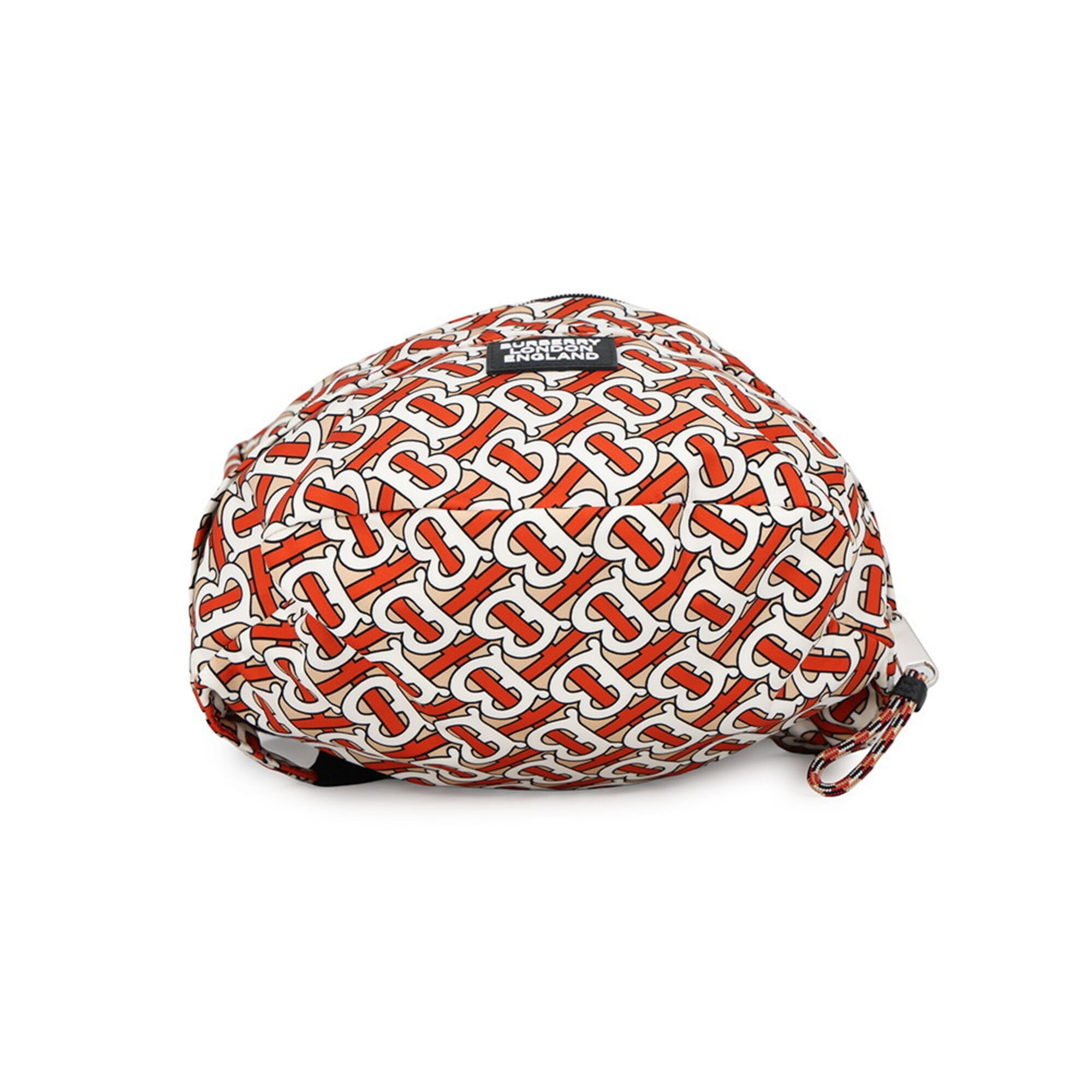 Burberry Beige Orange White Nylon Backpack Handbag Sling Bag (Pre-Owned)