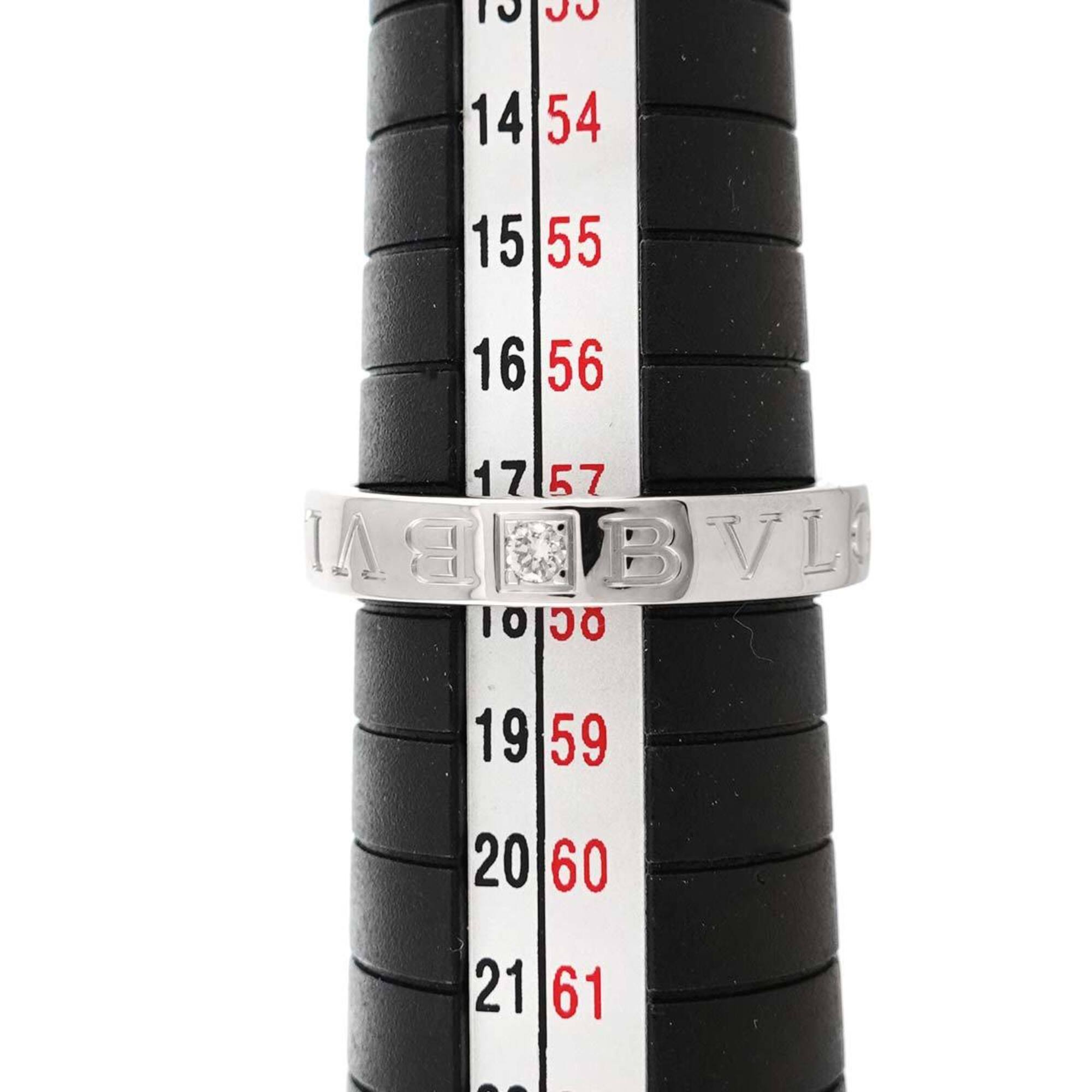 Bvlgari White Gold (18K) Band Ring (Pre-Owned)