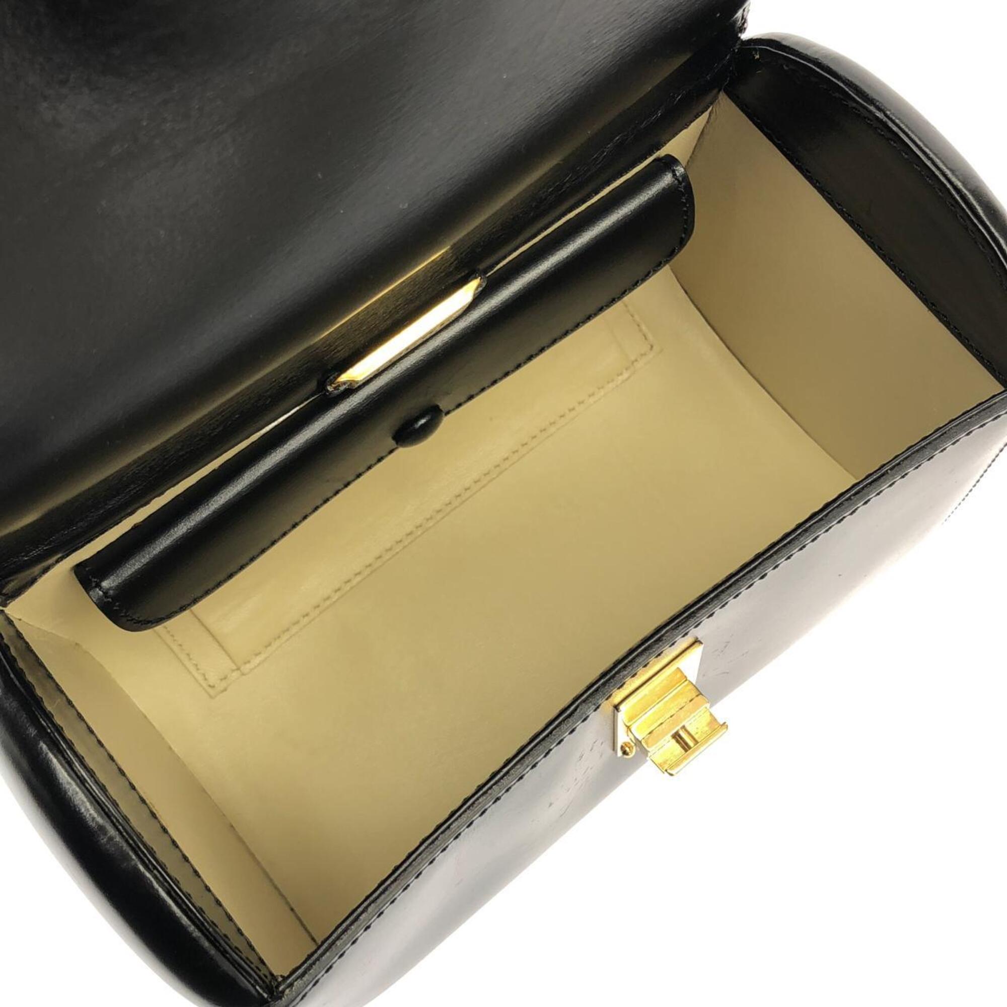 Loewe Black Leather Handbag (Pre-Owned)