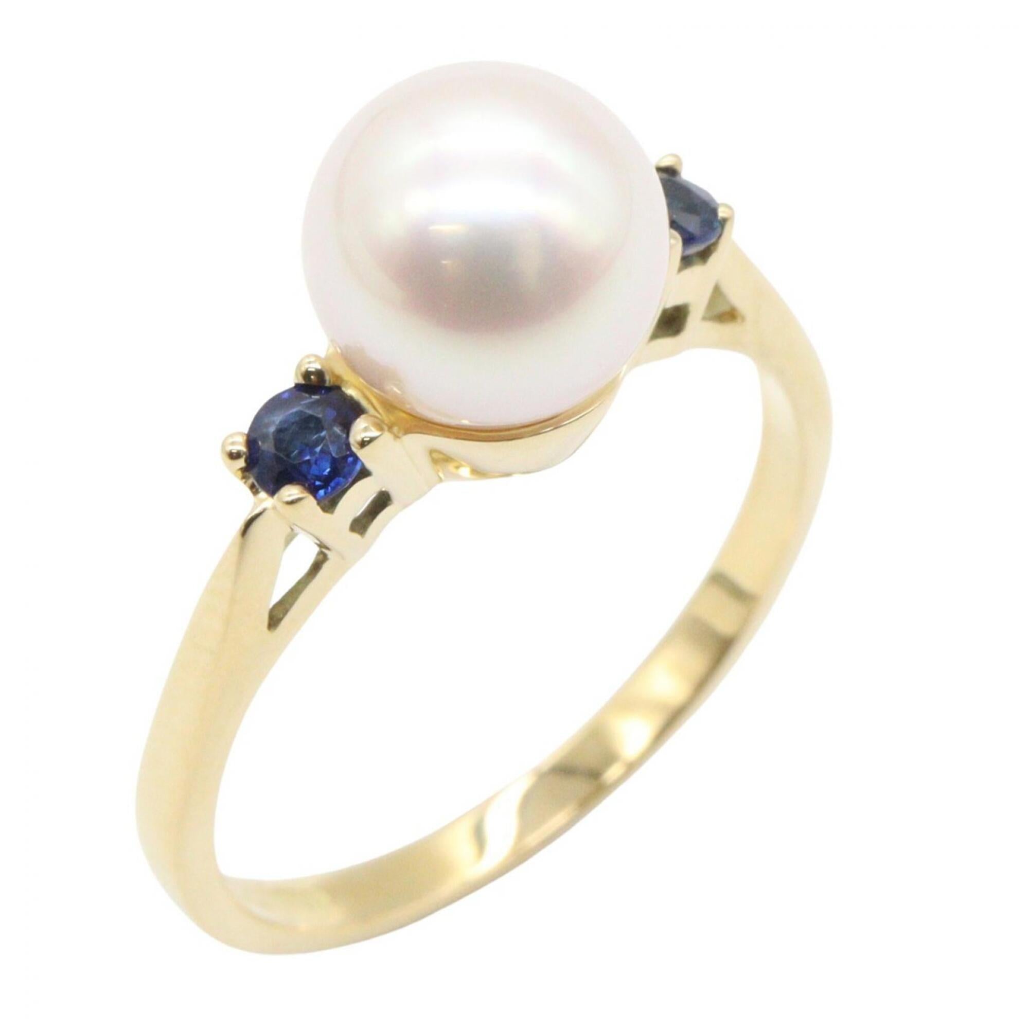 Tiffany Gold White Band Ring (Pre-Owned)