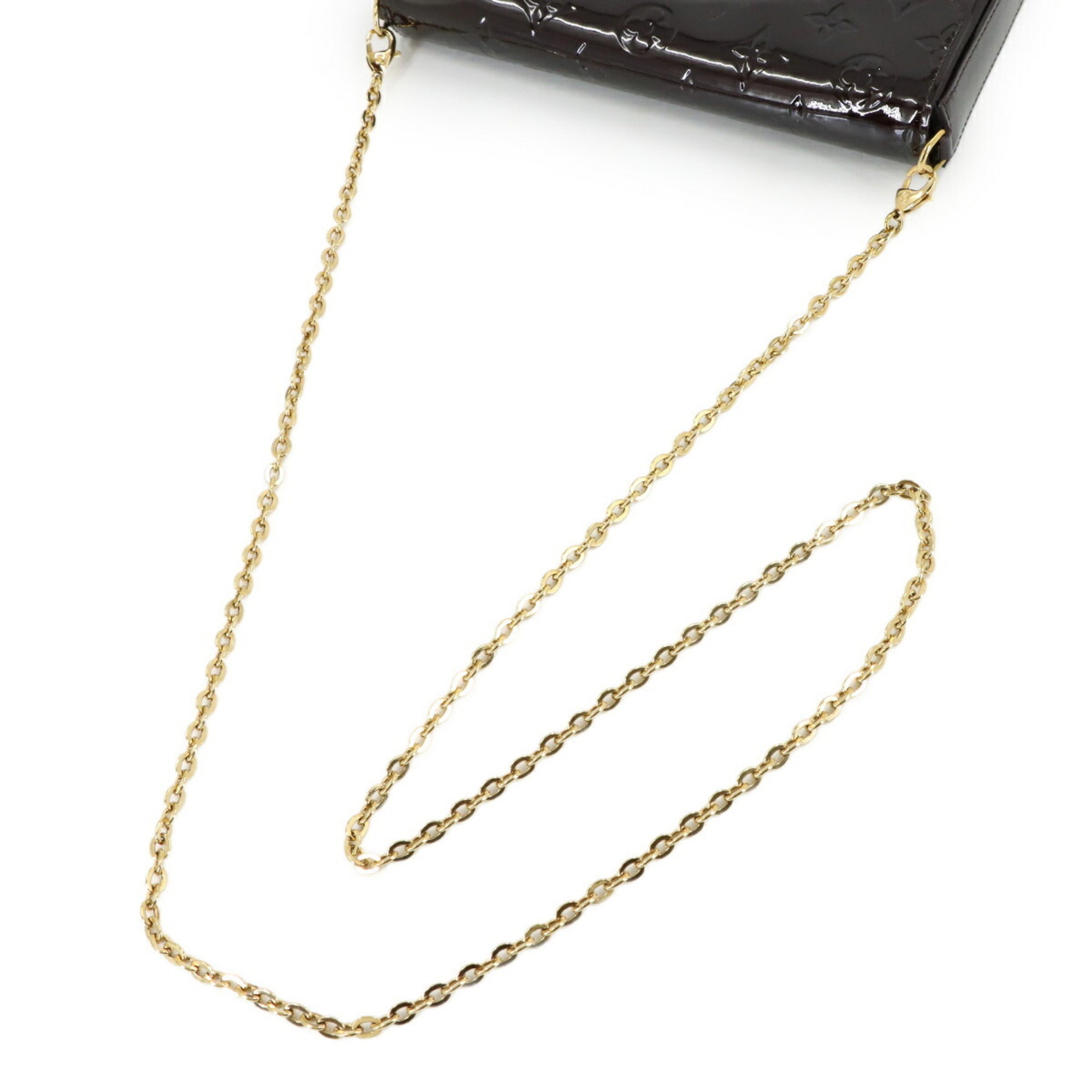 Louis Vuitton Amarante Vernis Pochette (Pre-Owned)
