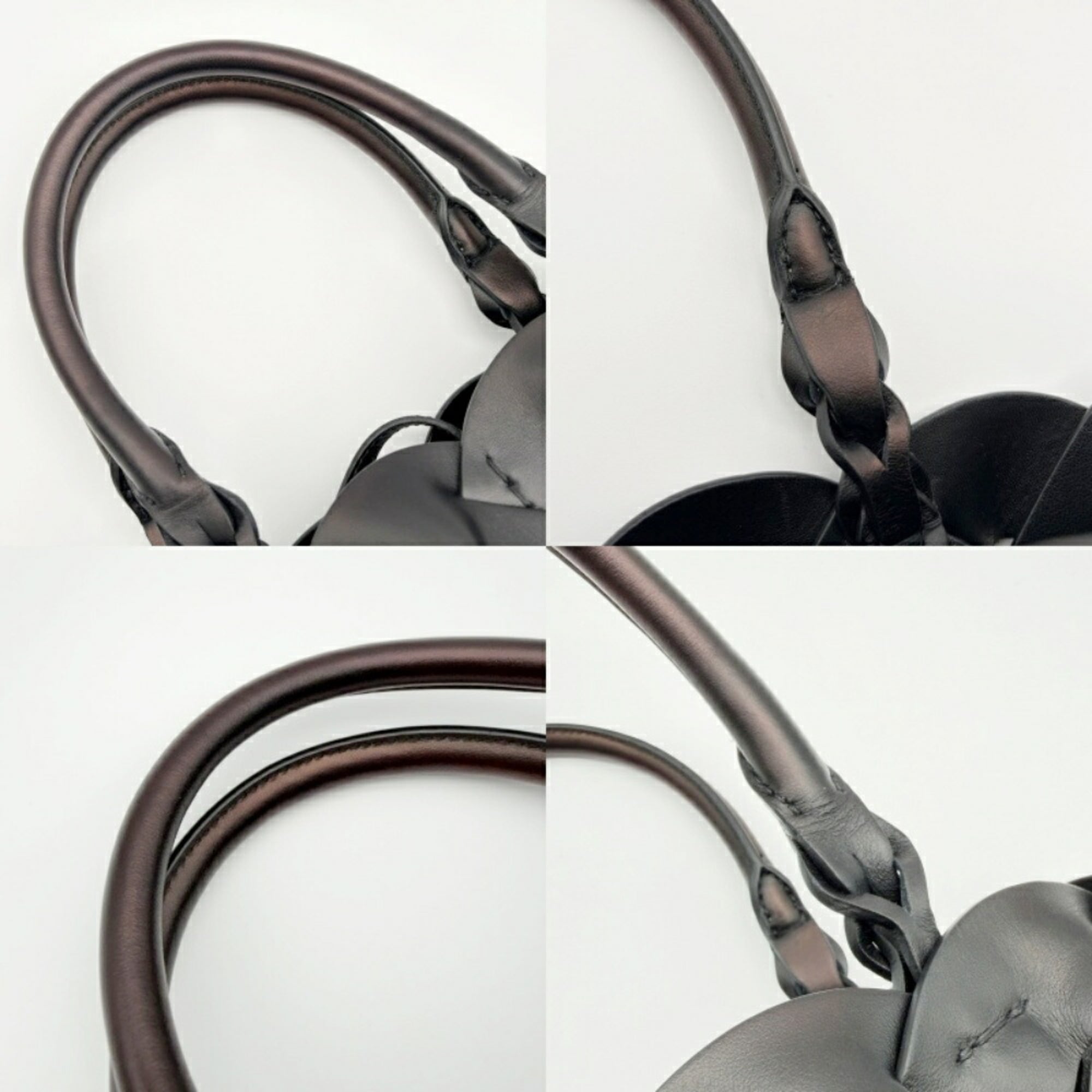 Prada Black Leather Tote Bag (Pre-Owned)