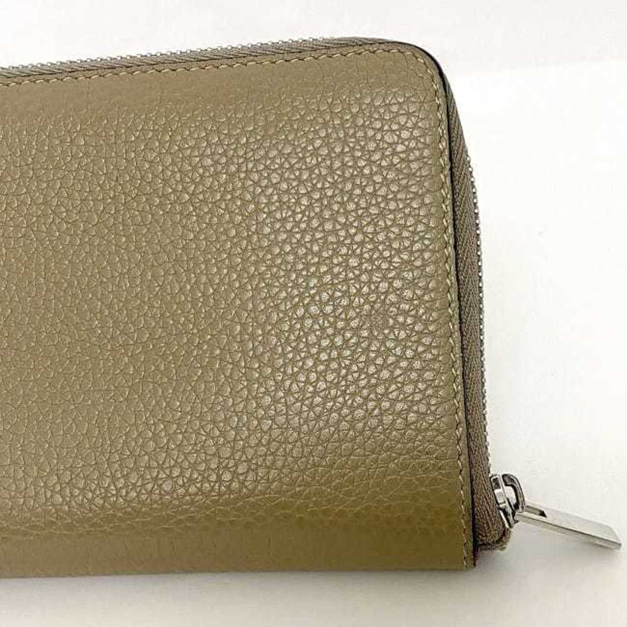 Celine Beige Leather Wallet (Bi-Fold) (Pre-Owned)