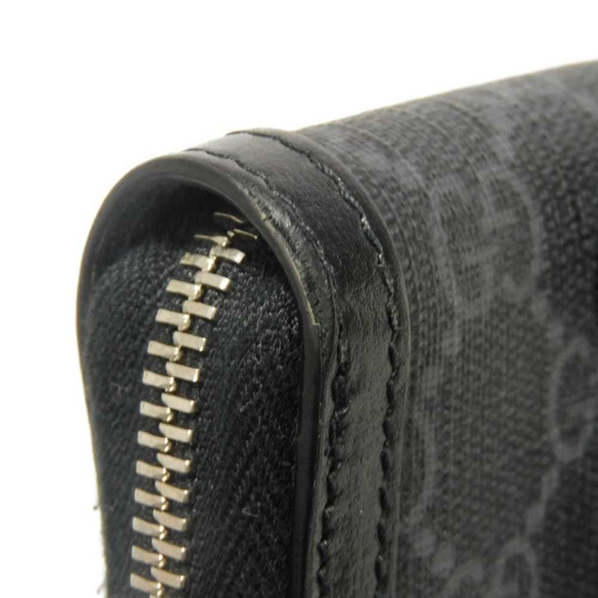 Gucci Black Gg Supreme Leather Shoulder Bag (Pre-Owned)