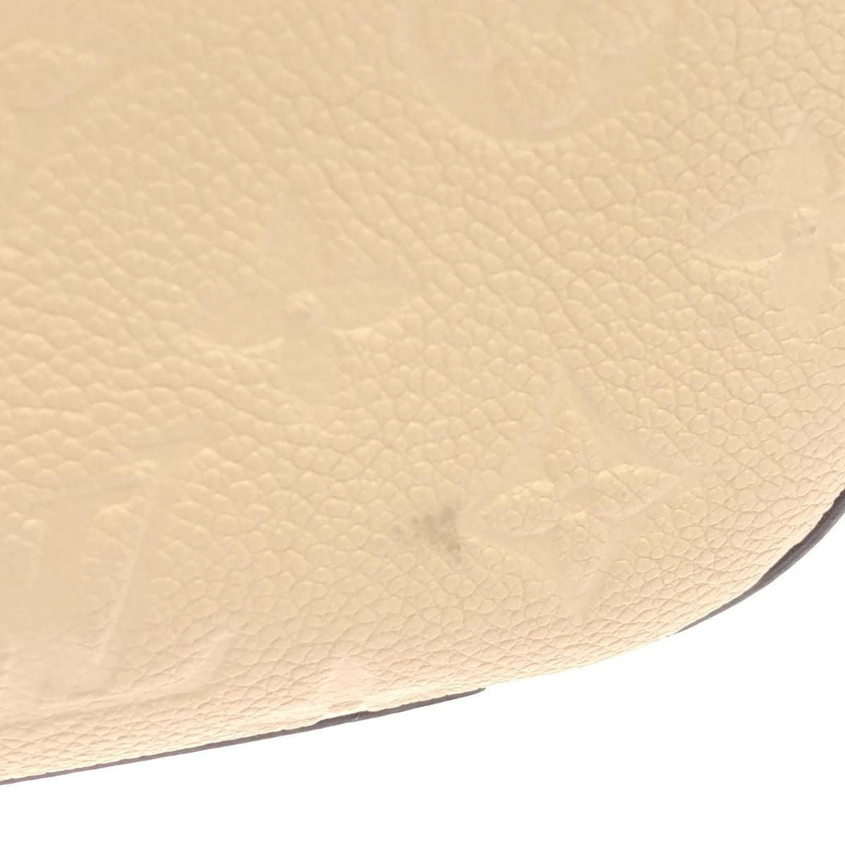 Louis Vuitton Brown Caramel Cream Leather Shoulder Bag (Pre-Owned)