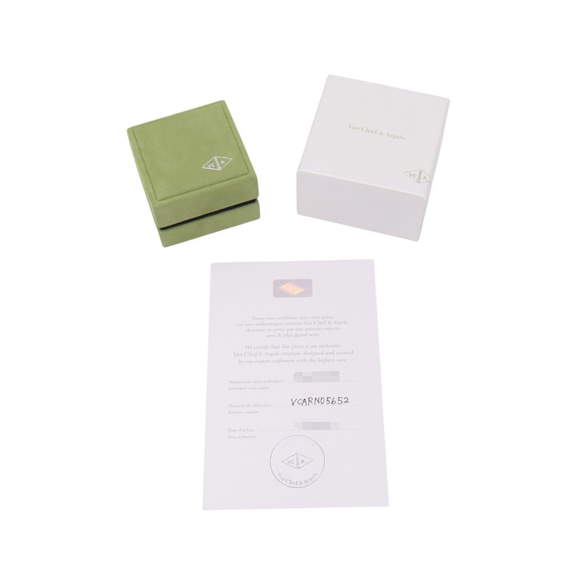 Van Cleef & Arpels White Gold (18K) Band Ring (Pre-Owned)