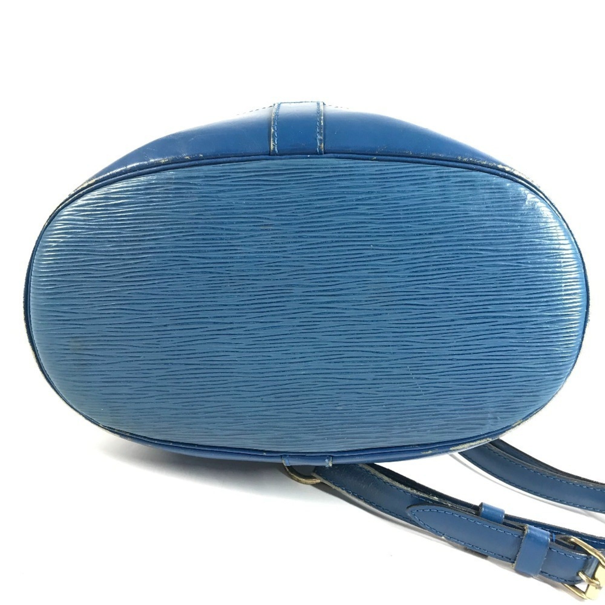 Louis Vuitton Blue Toledo Blue Epi Leather Shoulder Bag (Pre-Owned)