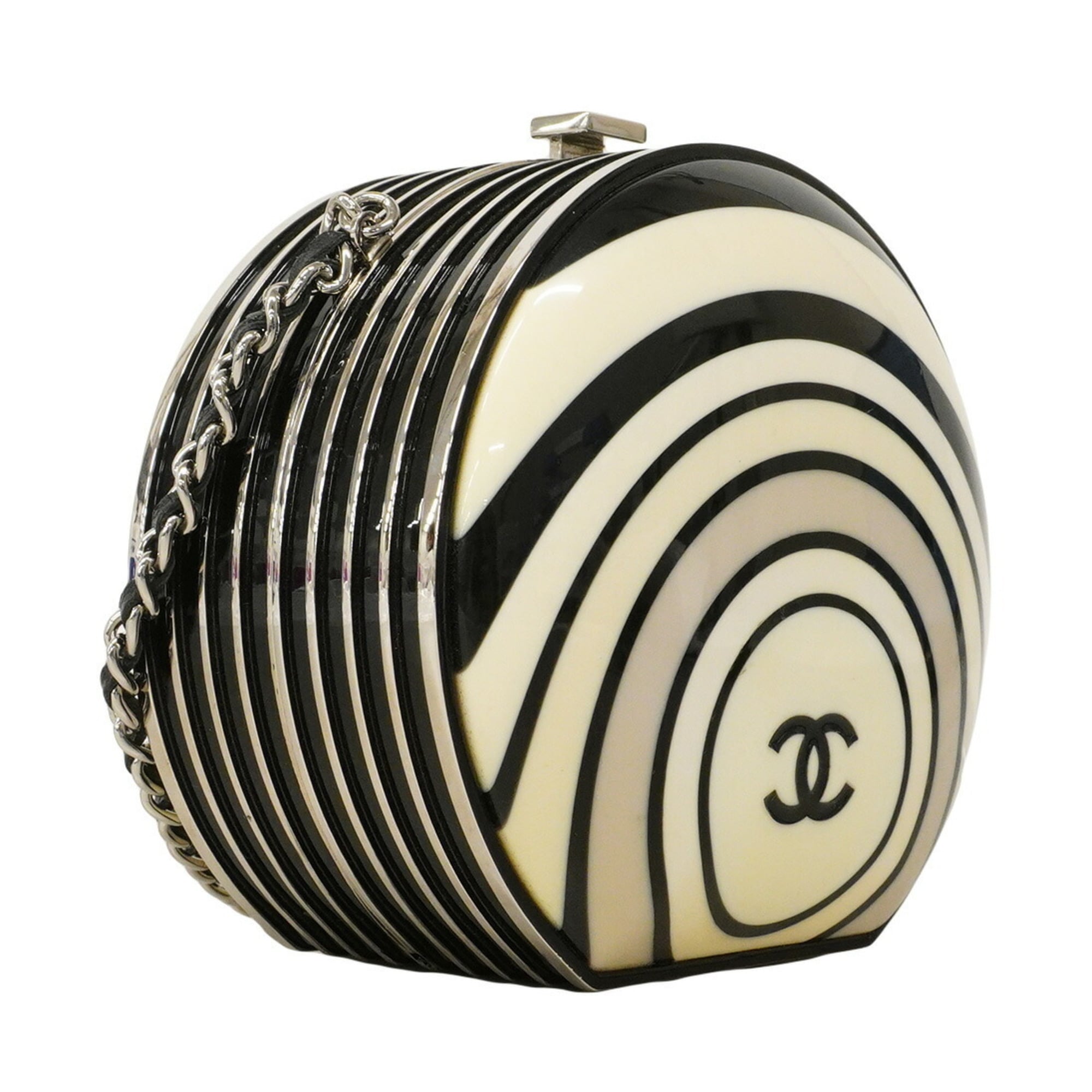 Chanel Black Ivory Shoulder Bag (Pre-Owned)
