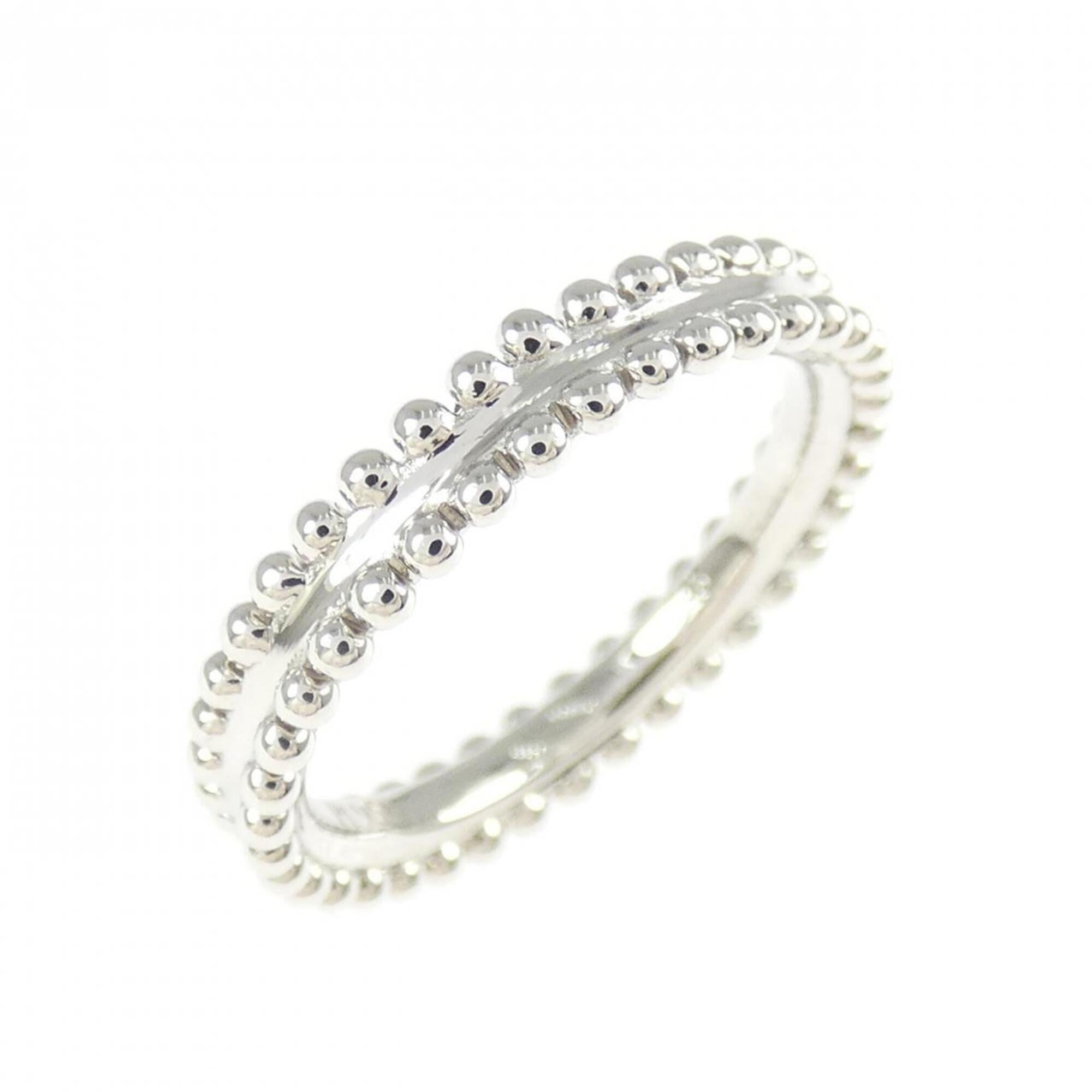 Van Cleef & Arpels Platinum Platinum 950 Band Ring (Pre-Owned)