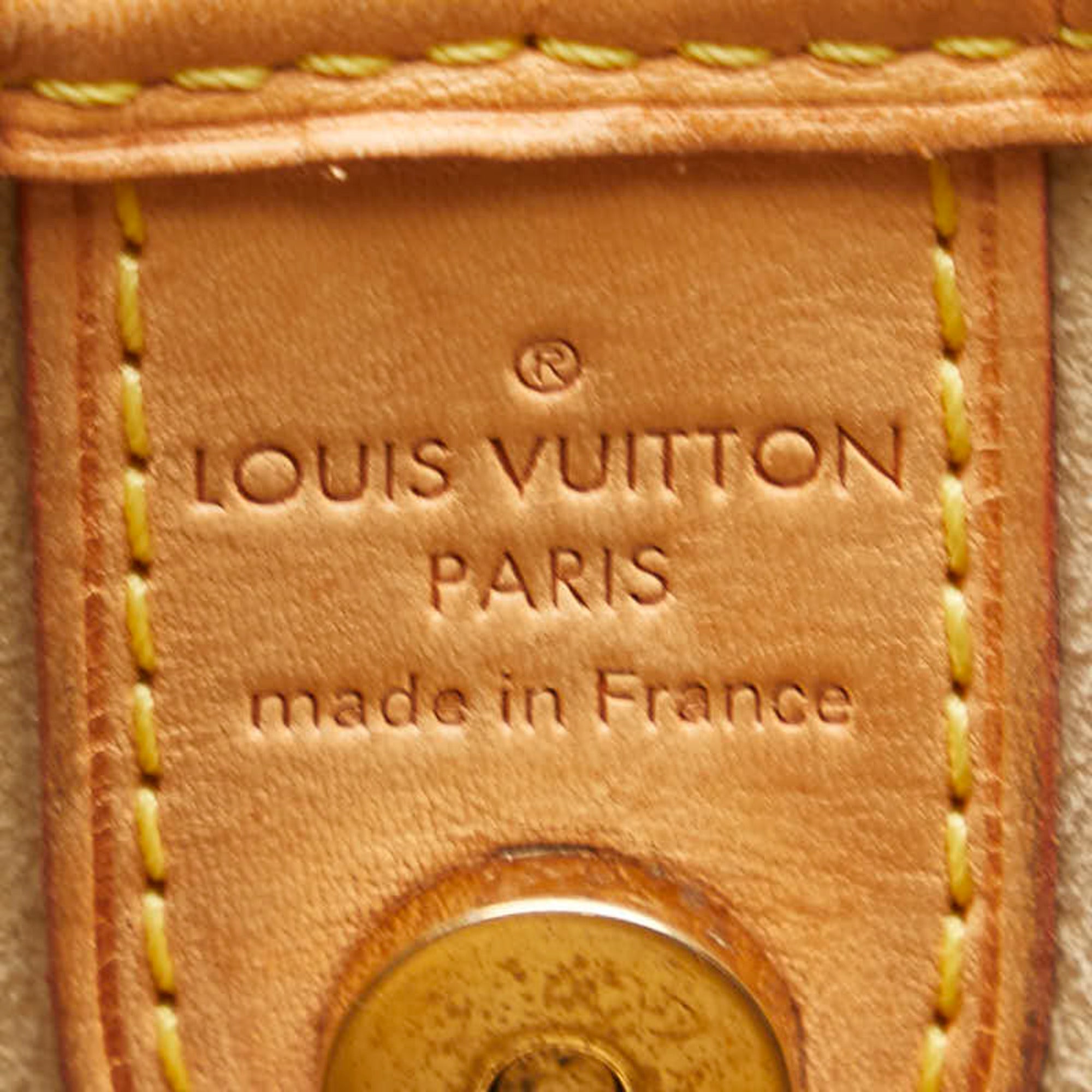 Louis Vuitton Monogram Brown Monogram Monogram Tote Bag (Pre-Owned)