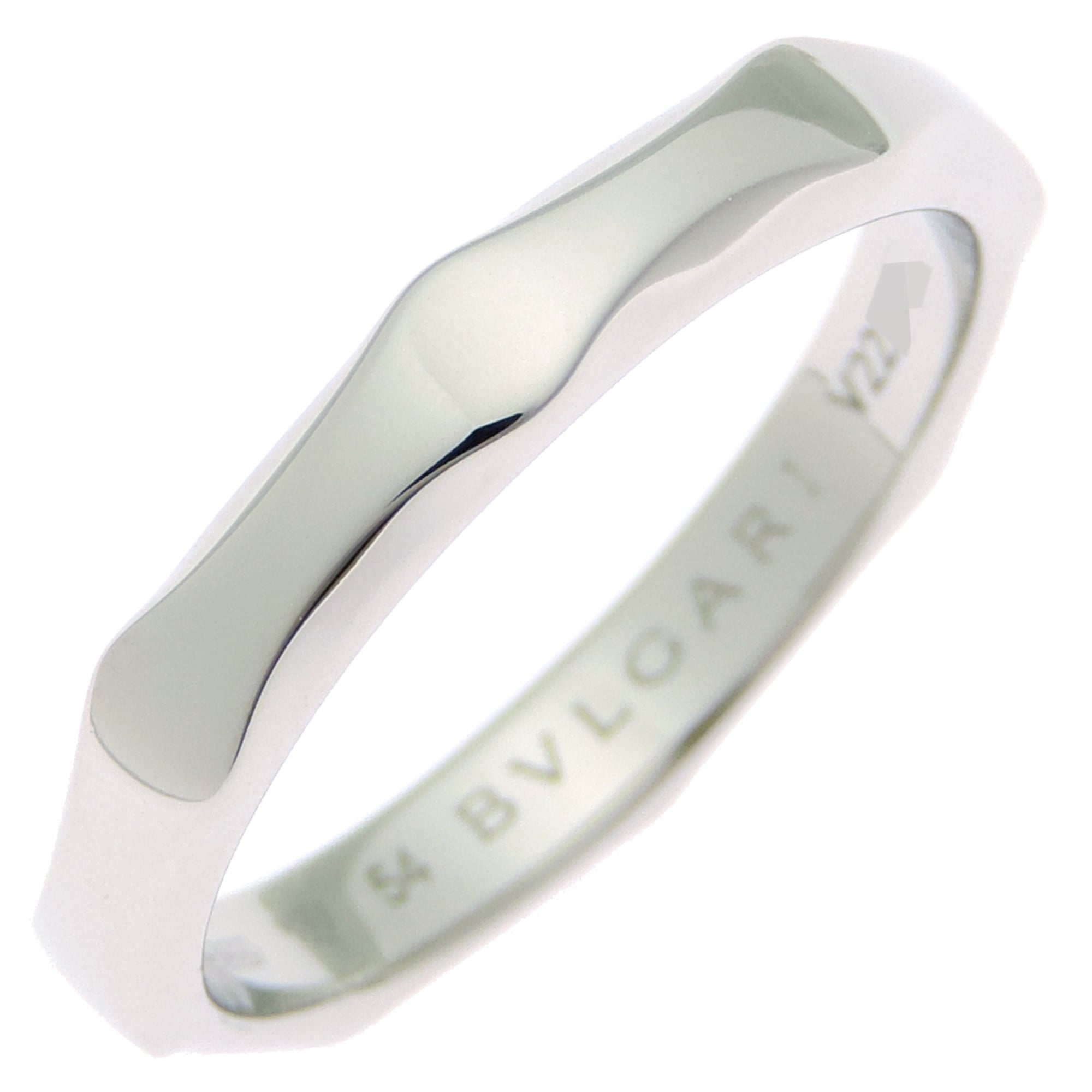 Bvlgari Platinum 950 Band Ring (Pre-Owned)