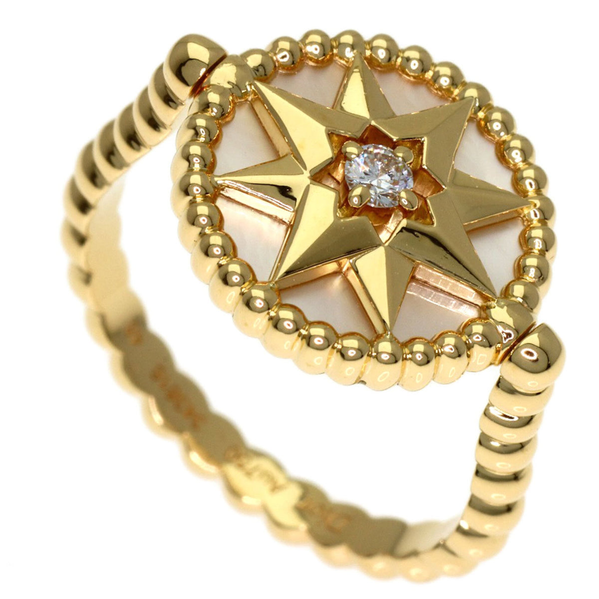 Christian Dior Yellow Gold (18K) Band Ring (Pre-Owned)