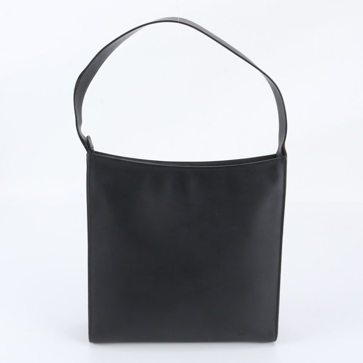 Gucci Black Leather Handbag Shoulder Bag (Pre-Owned)