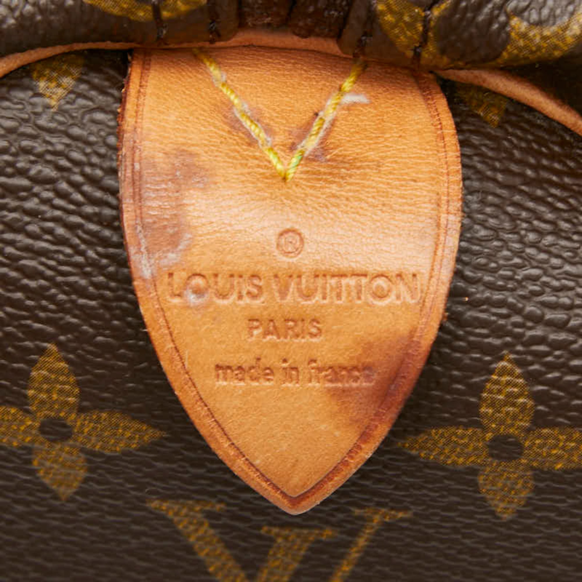 Louis Vuitton Monogram Brown Pvc Leather Boston Bag Handbag (Pre-Owned)