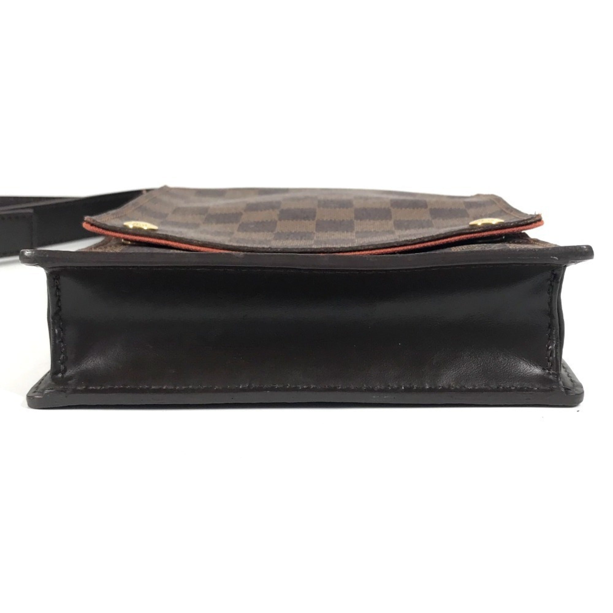 Louis Vuitton Brown Damier Canvas Pochette Shoulder Bag (Pre-Owned)