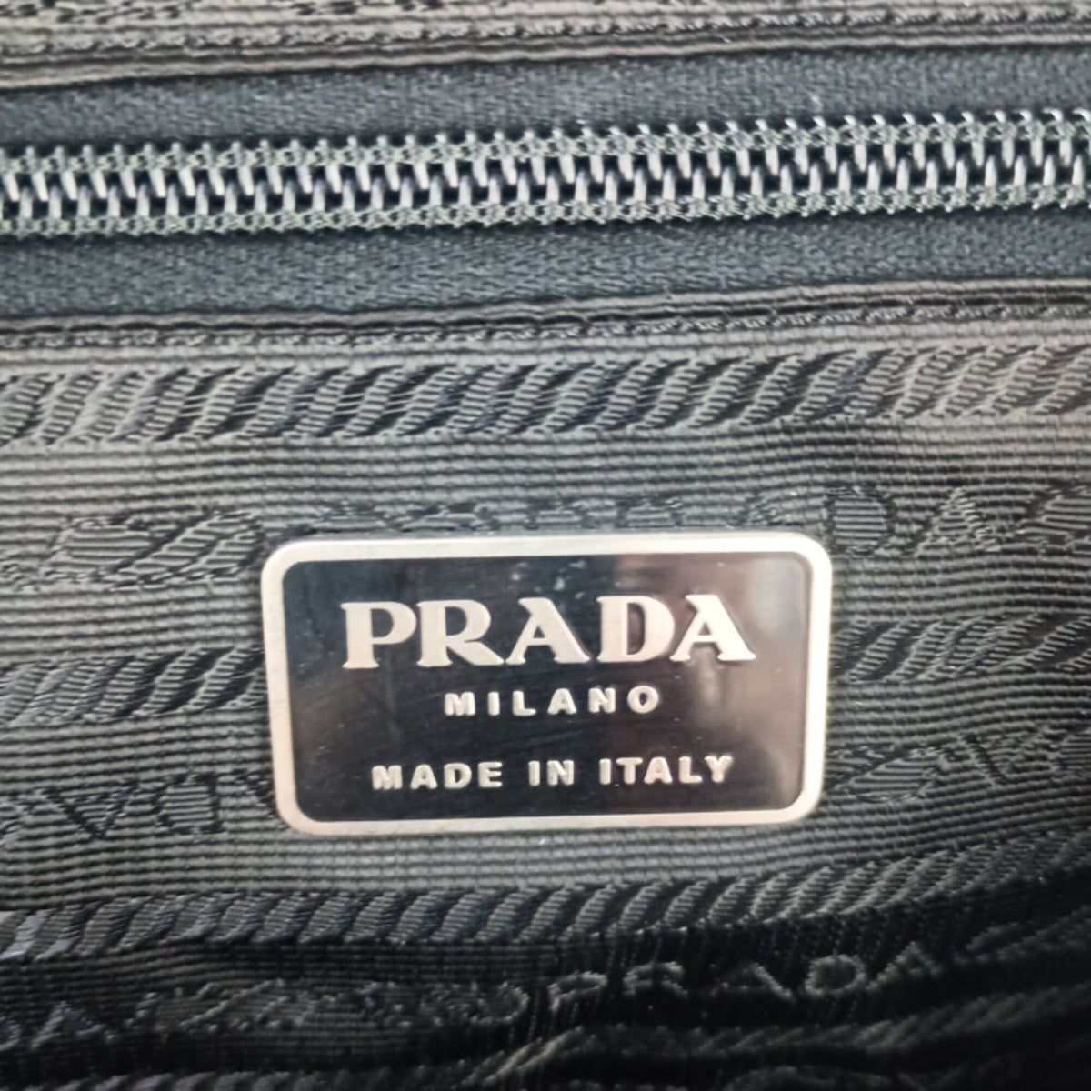 Prada Black Nylon Backpack (Pre-Owned)