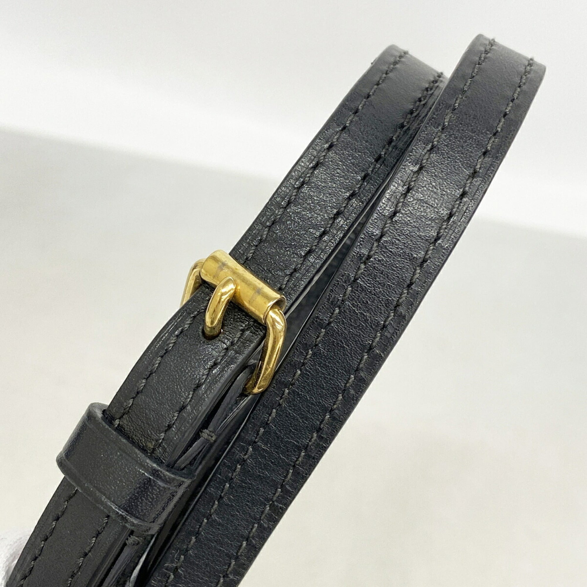 Louis Vuitton Black Brown Shoulder Bag (Pre-Owned)