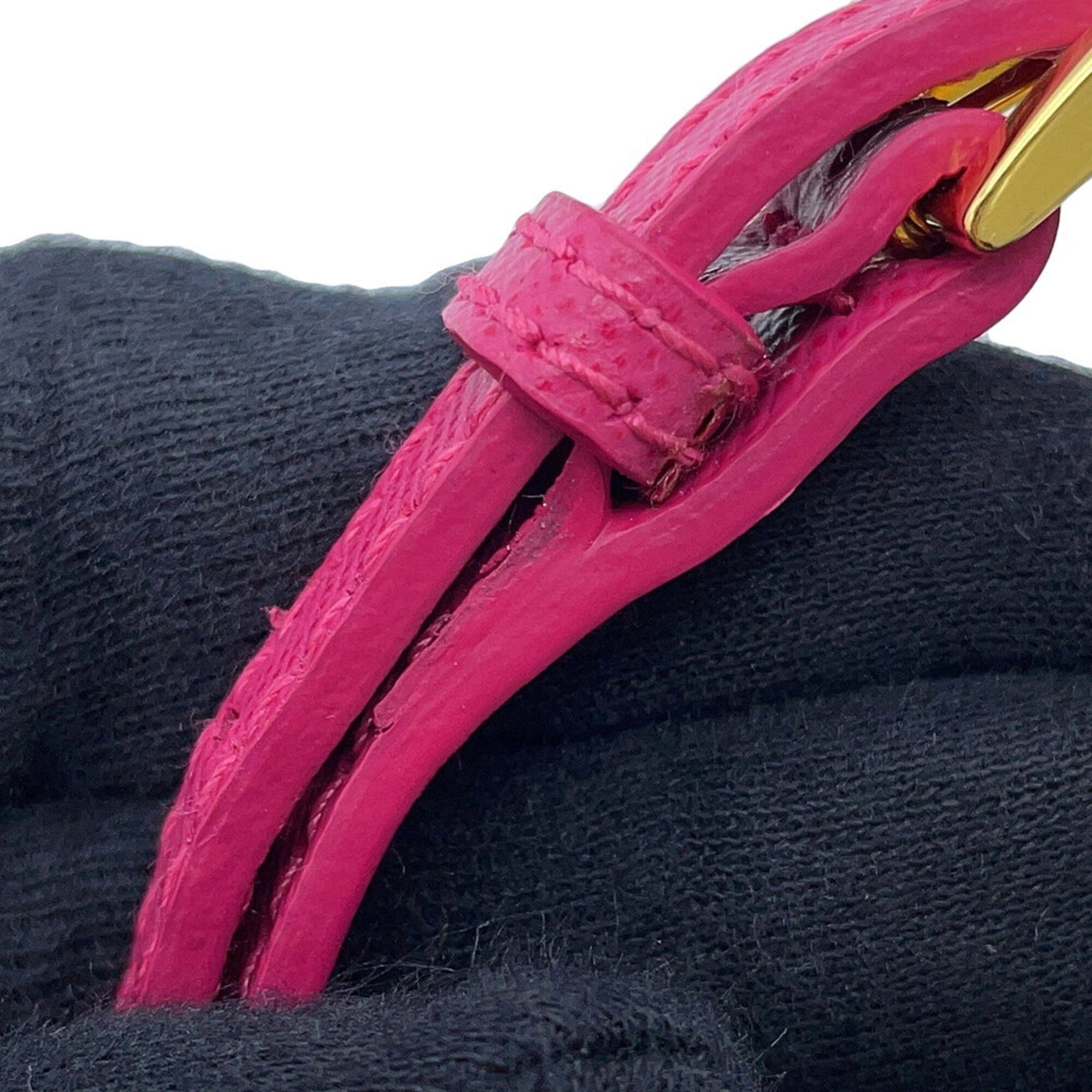 Prada Pink Nylon Leather Shoulder Bag (Pre-Owned)