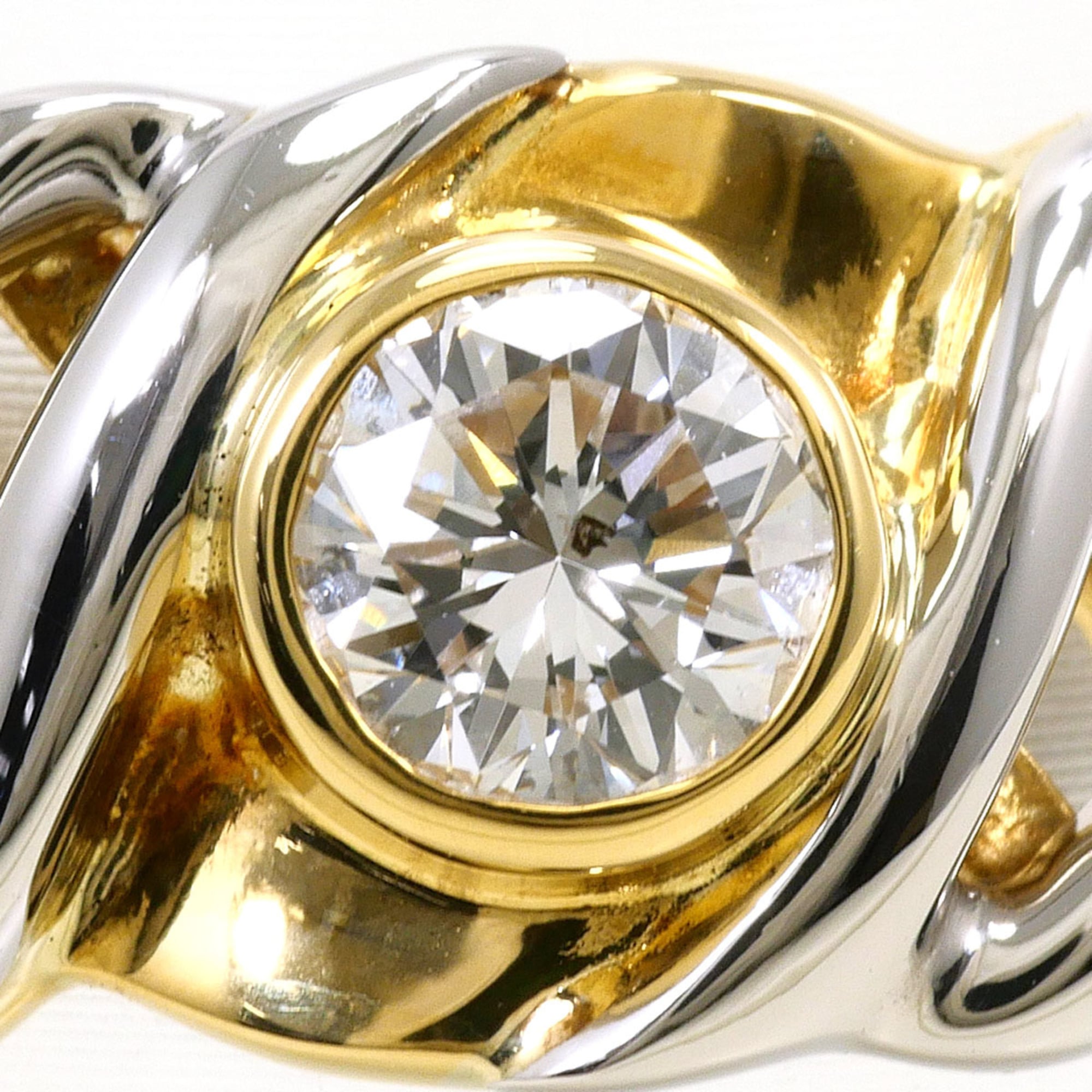 Unbranded Platinum Yellow Gold Yellow Gold (18K) Platinum 900 Band Ring (Pre-Owned)