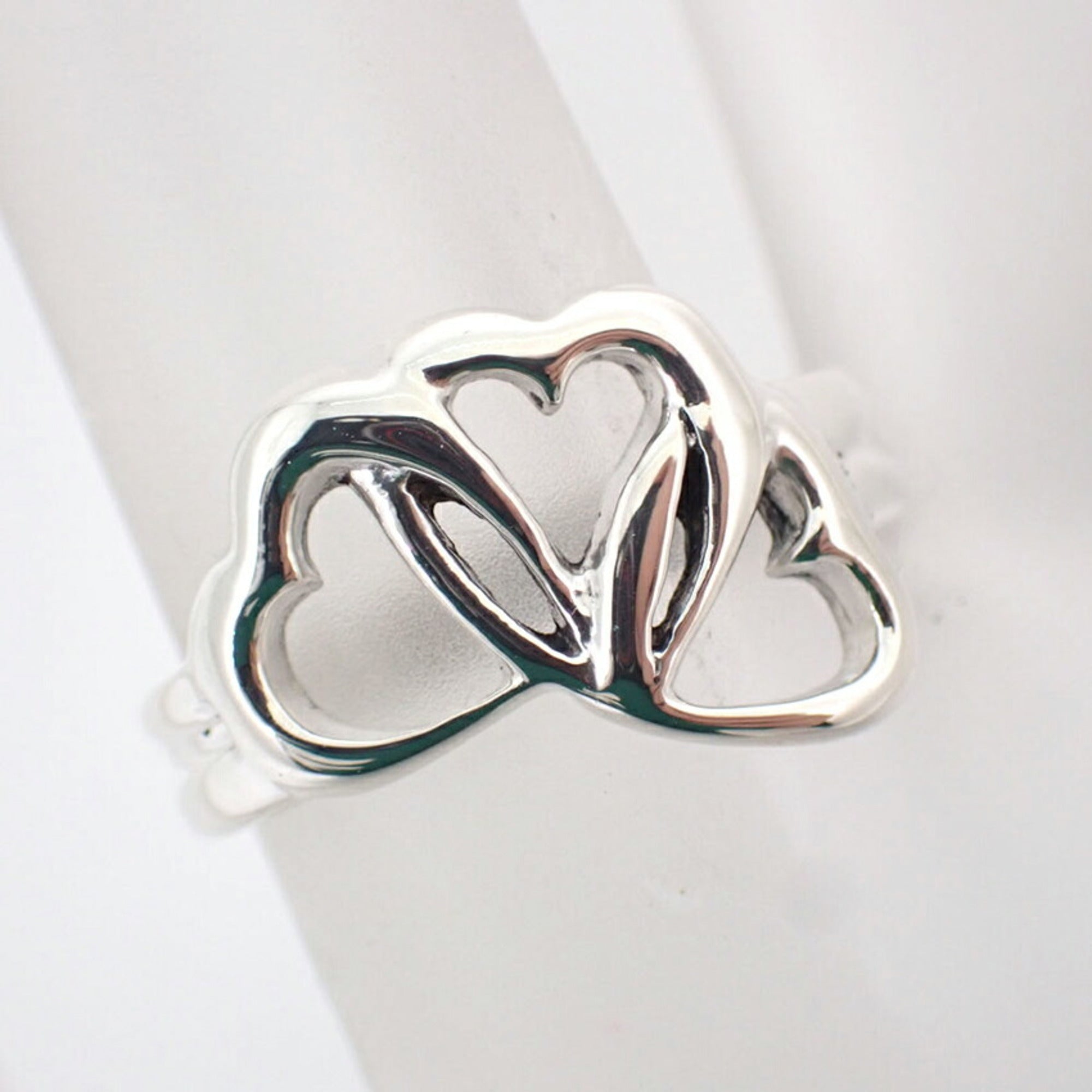 Tiffany Sterling Silver 925 Band Ring (Pre-Owned)