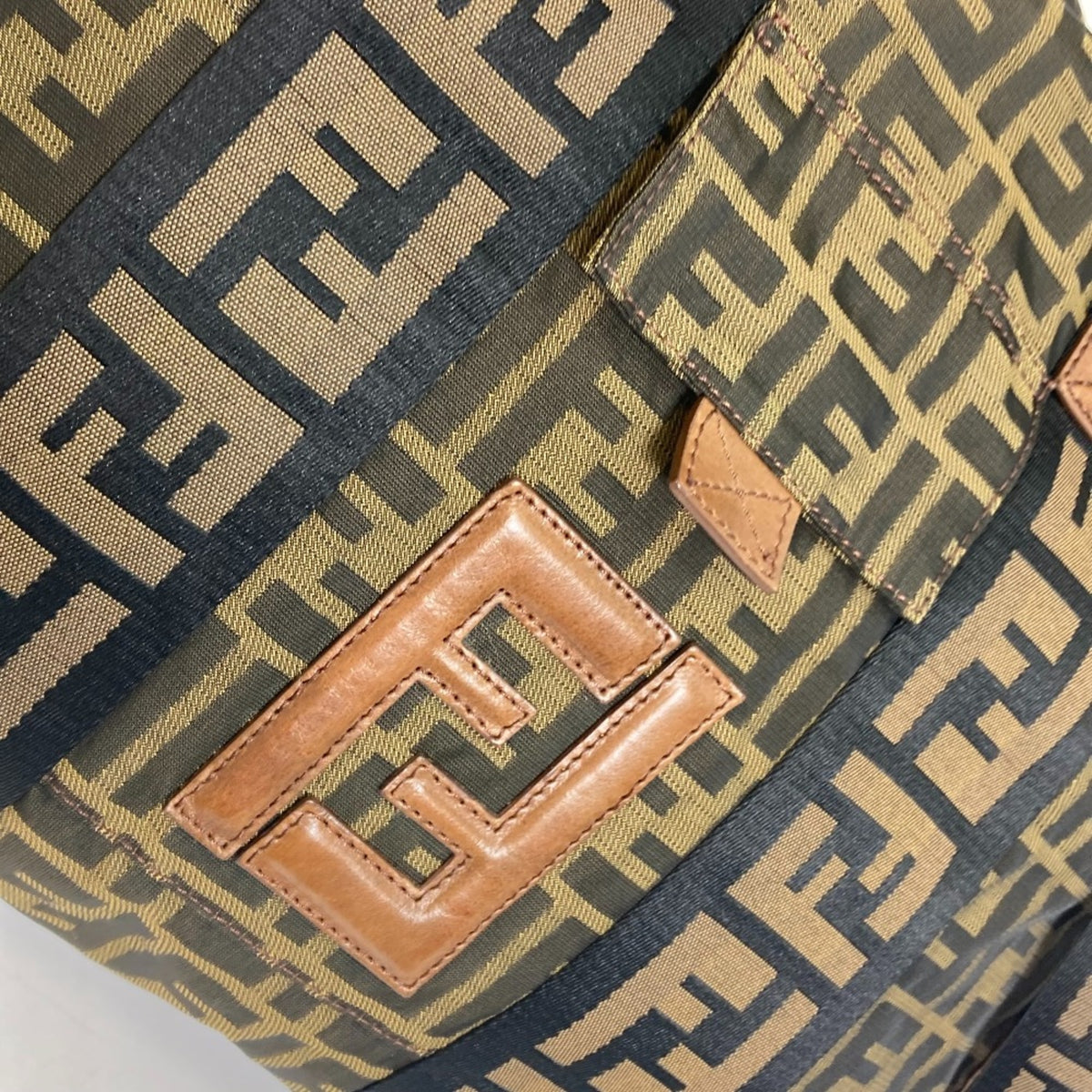 Fendi Brown Leather Tote Bag (Pre-Owned)