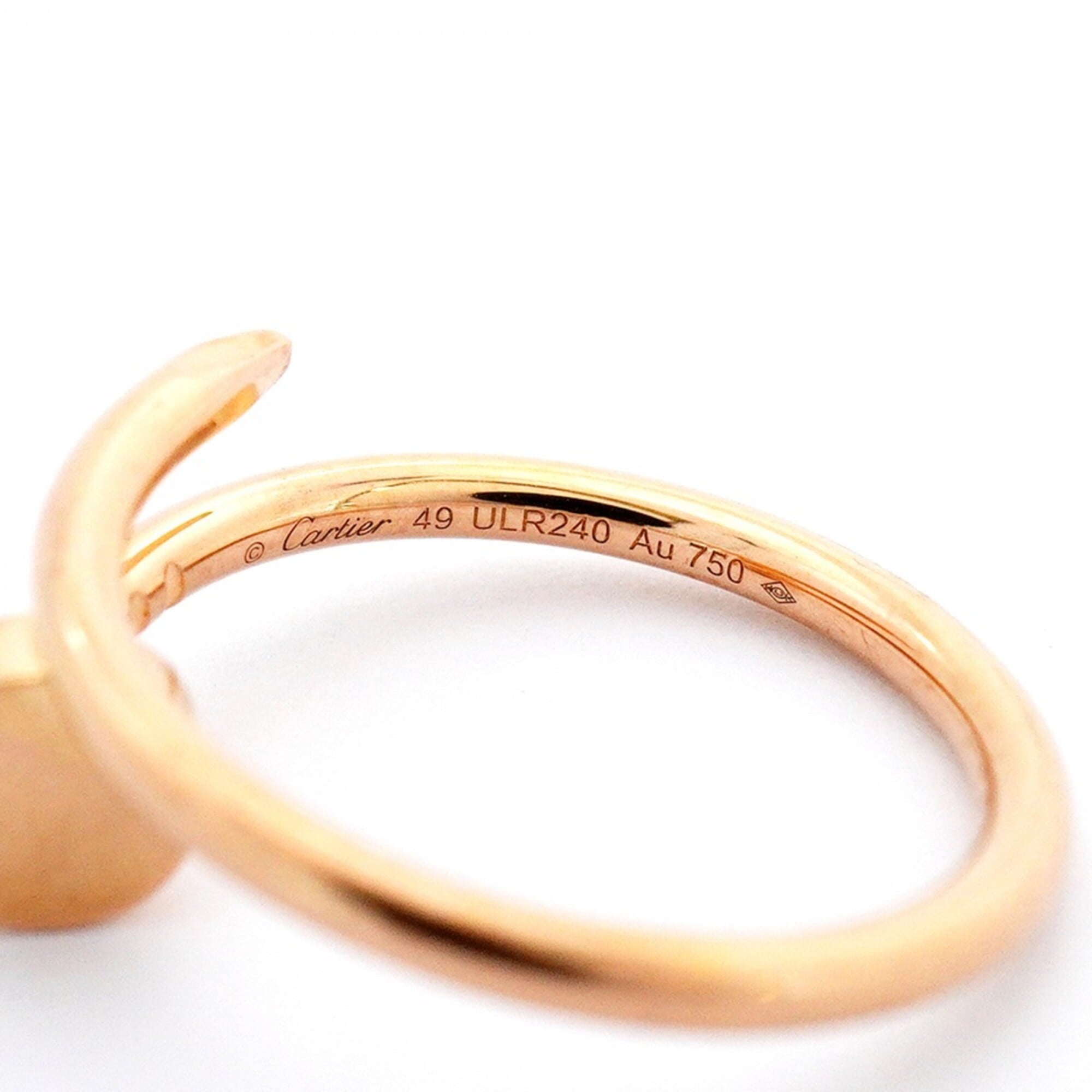 Cartier Pink Gold (18K) Band Ring (Pre-Owned)