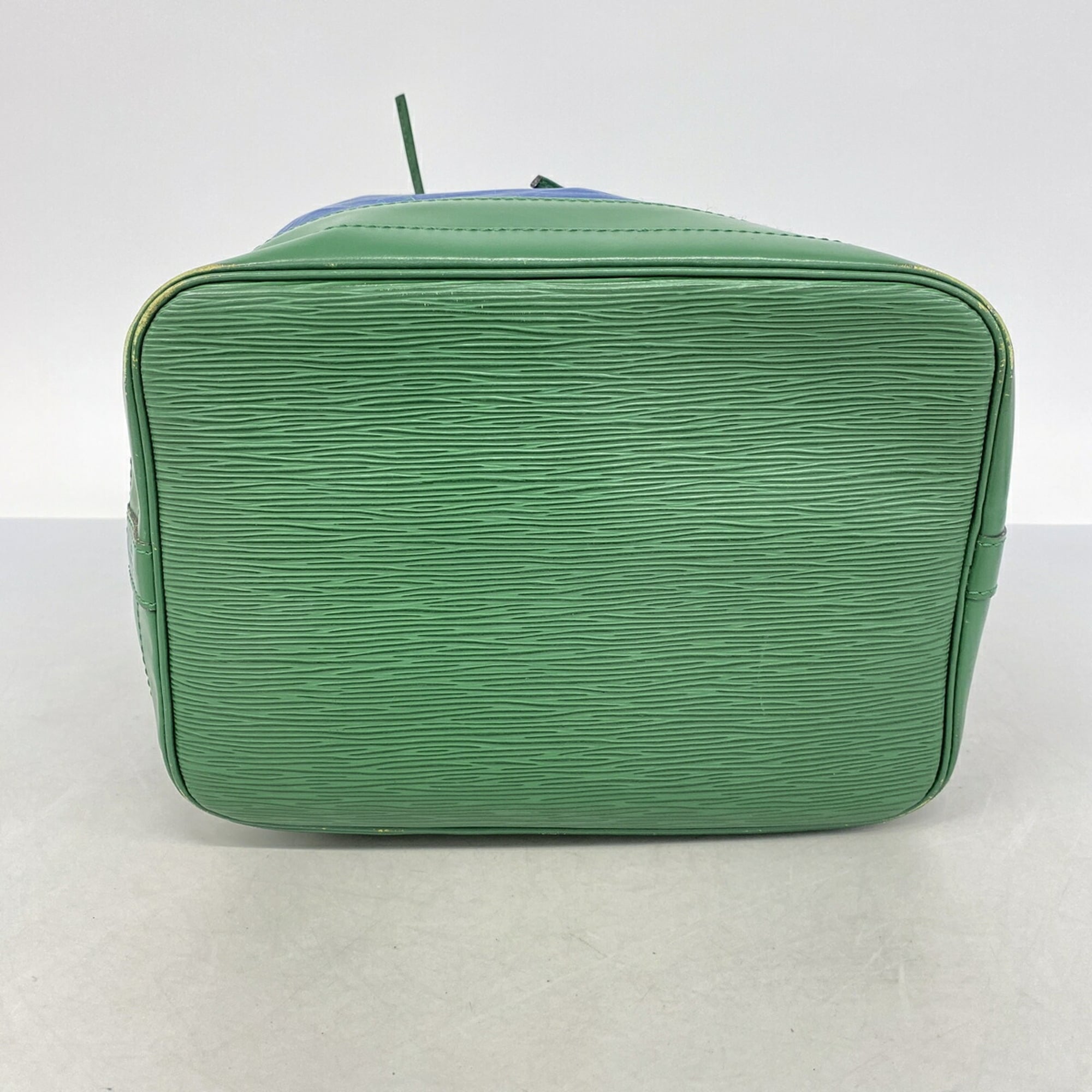Louis Vuitton Borneo Green Toledo Blue Shoulder Bag (Pre-Owned)
