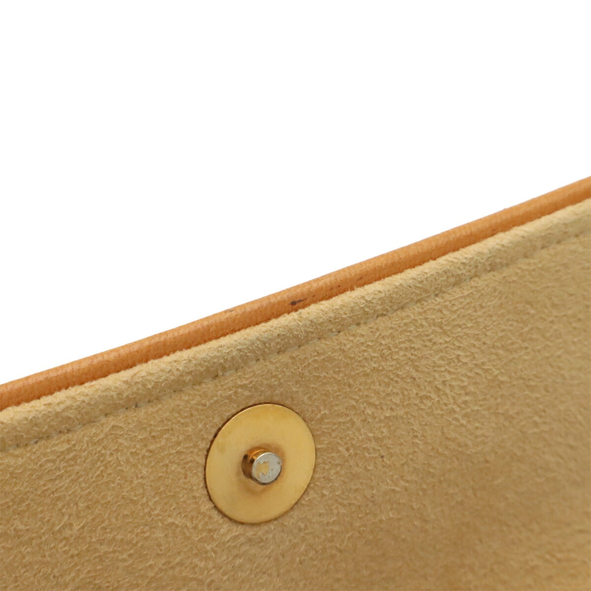 Louis Vuitton Brown Monogram Clutch Bag Pochette Pouch (Pre-Owned)