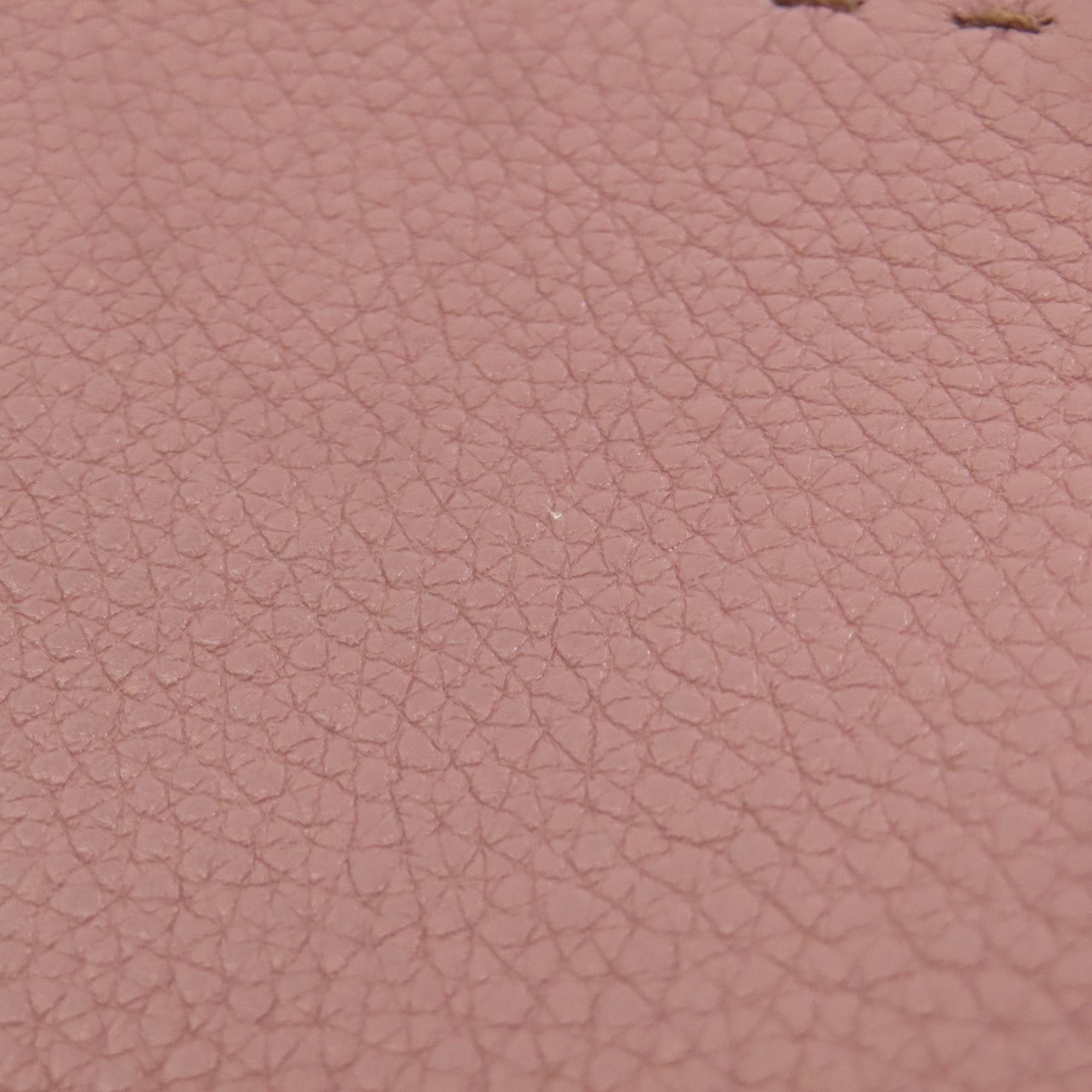 Fendi Pink Leather Handbag (Pre-Owned)