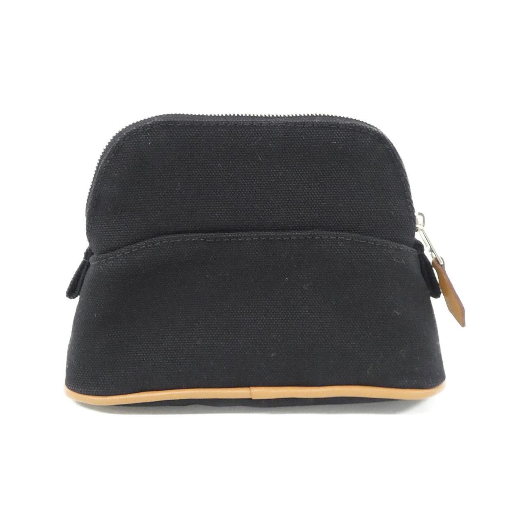 Hermes Black Canvas Handbag Pouch (Pre-Owned)