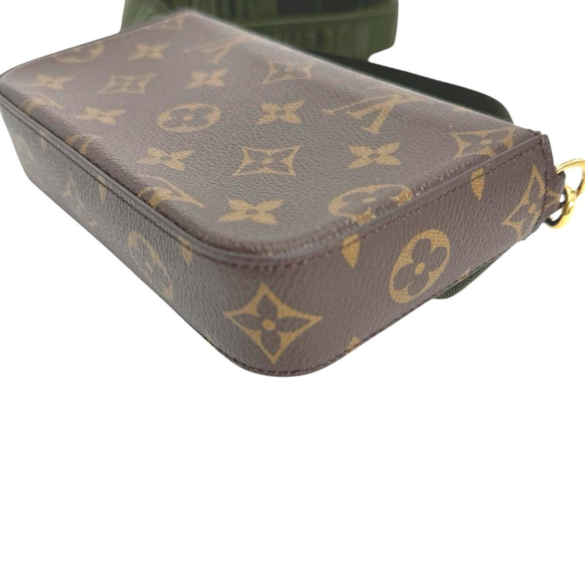 Louis Vuitton Brown Monogram Canvas Pochette Shoulder Bag (Pre-Owned)
