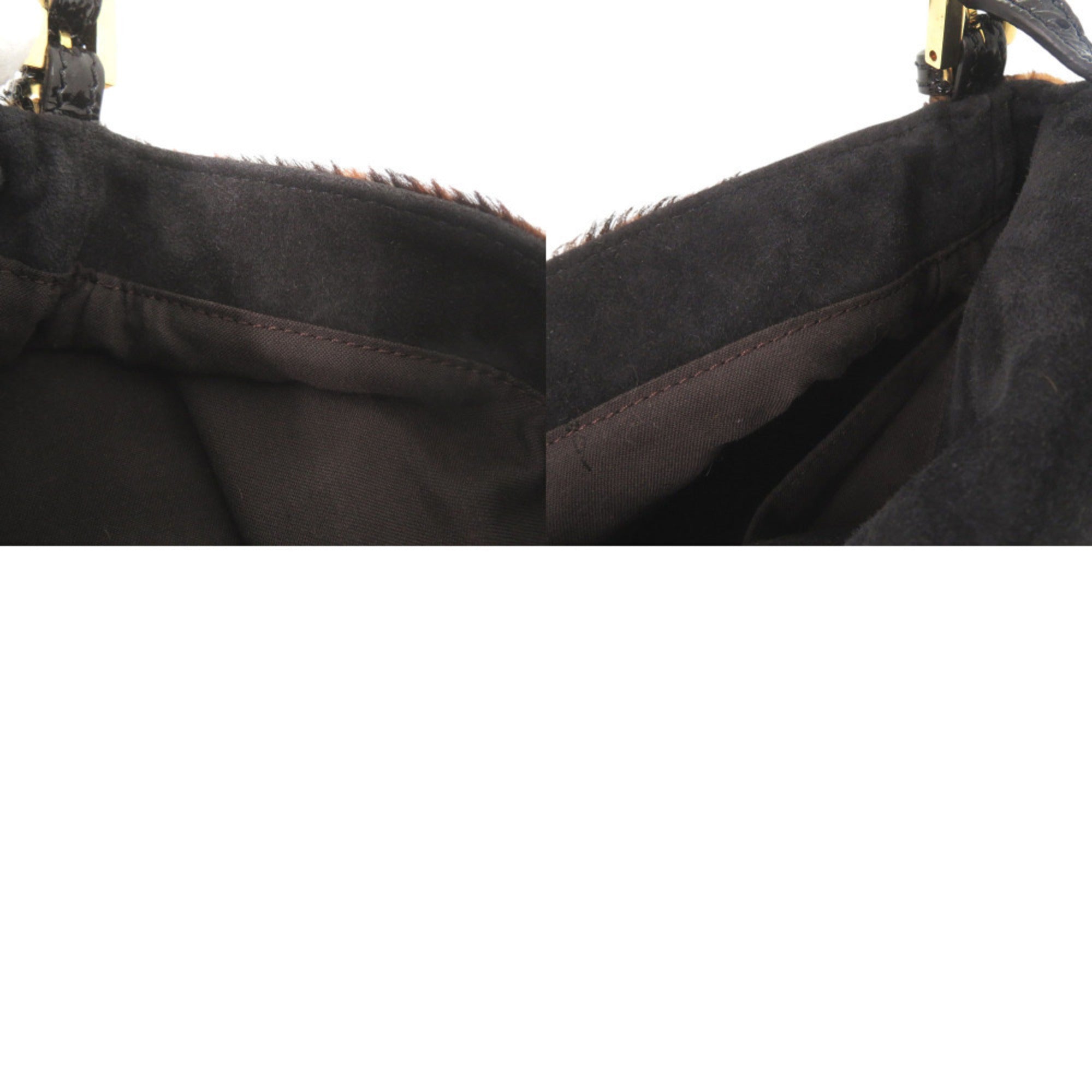 Fendi Brown Handbag Shoulder Bag (Pre-Owned)