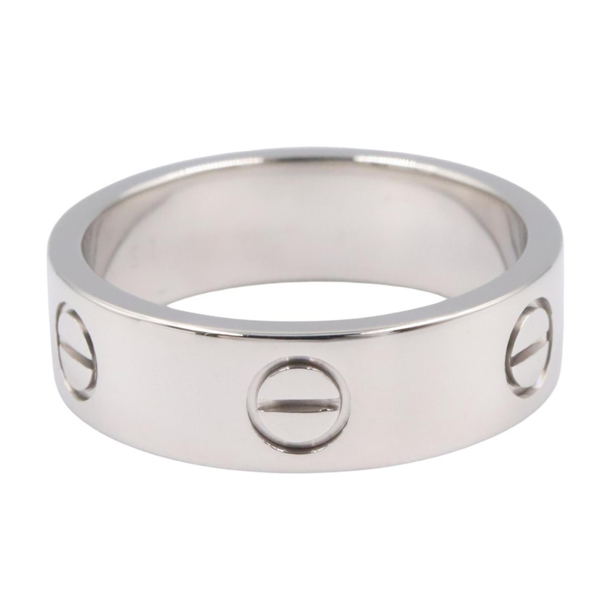 Cartier Silver White Gold (18K) Band Ring (Pre-Owned)
