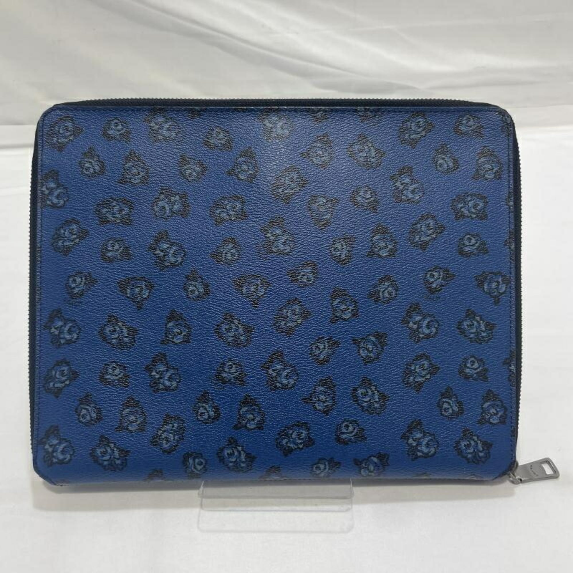Coach Blue Clutch Bag (Pre-Owned)