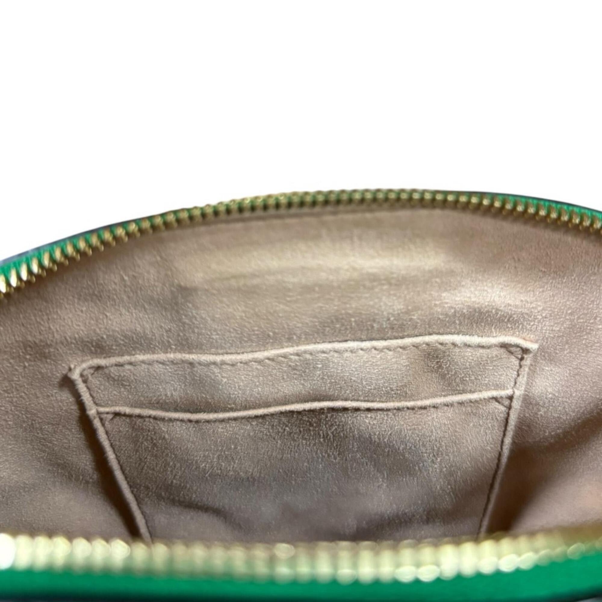 Gucci Green Multi-Color Gg Supreme Canvas Shoulder Bag (Pre-Owned)