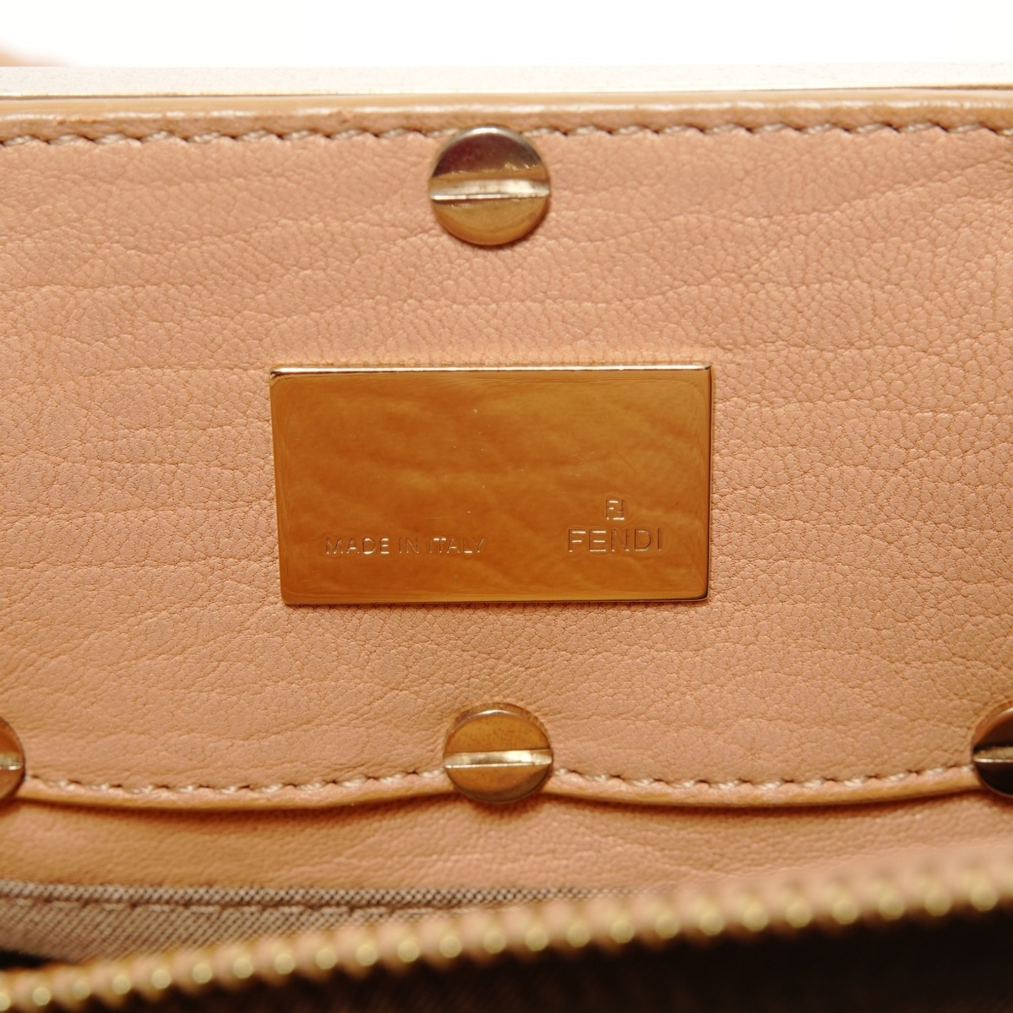 Fendi Brown Shoulder Bag (Pre-Owned)