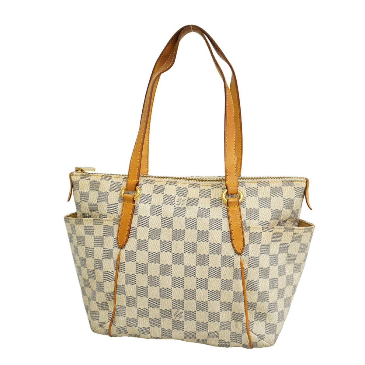 Louis Vuitton White Tote Bag (Pre-Owned)