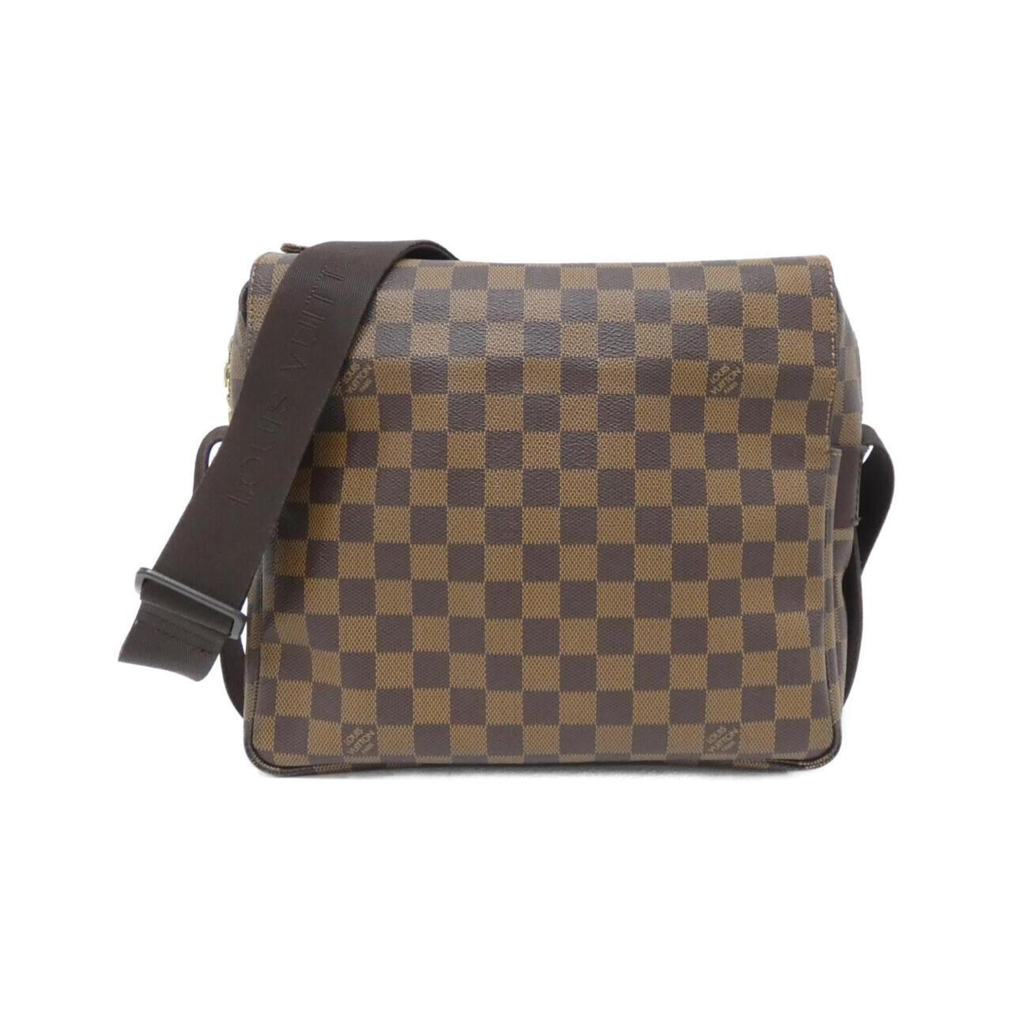 Louis Vuitton Ebene Coated Canvas Shoulder Bag (Pre-Owned)