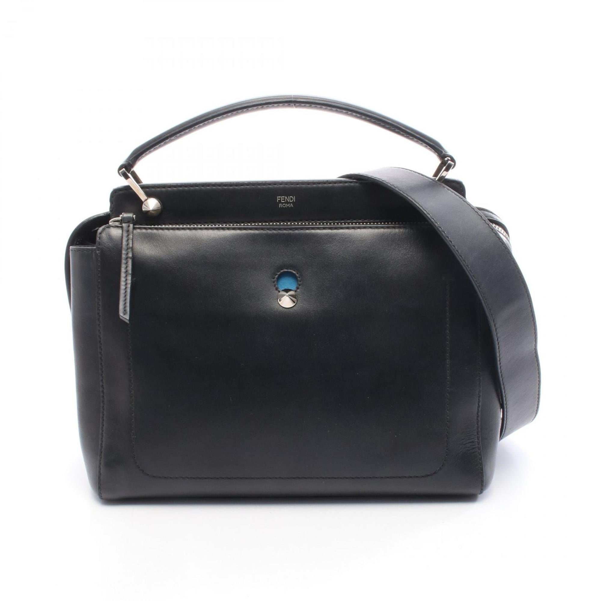 Fendi Black Leather Handbag (Pre-Owned)