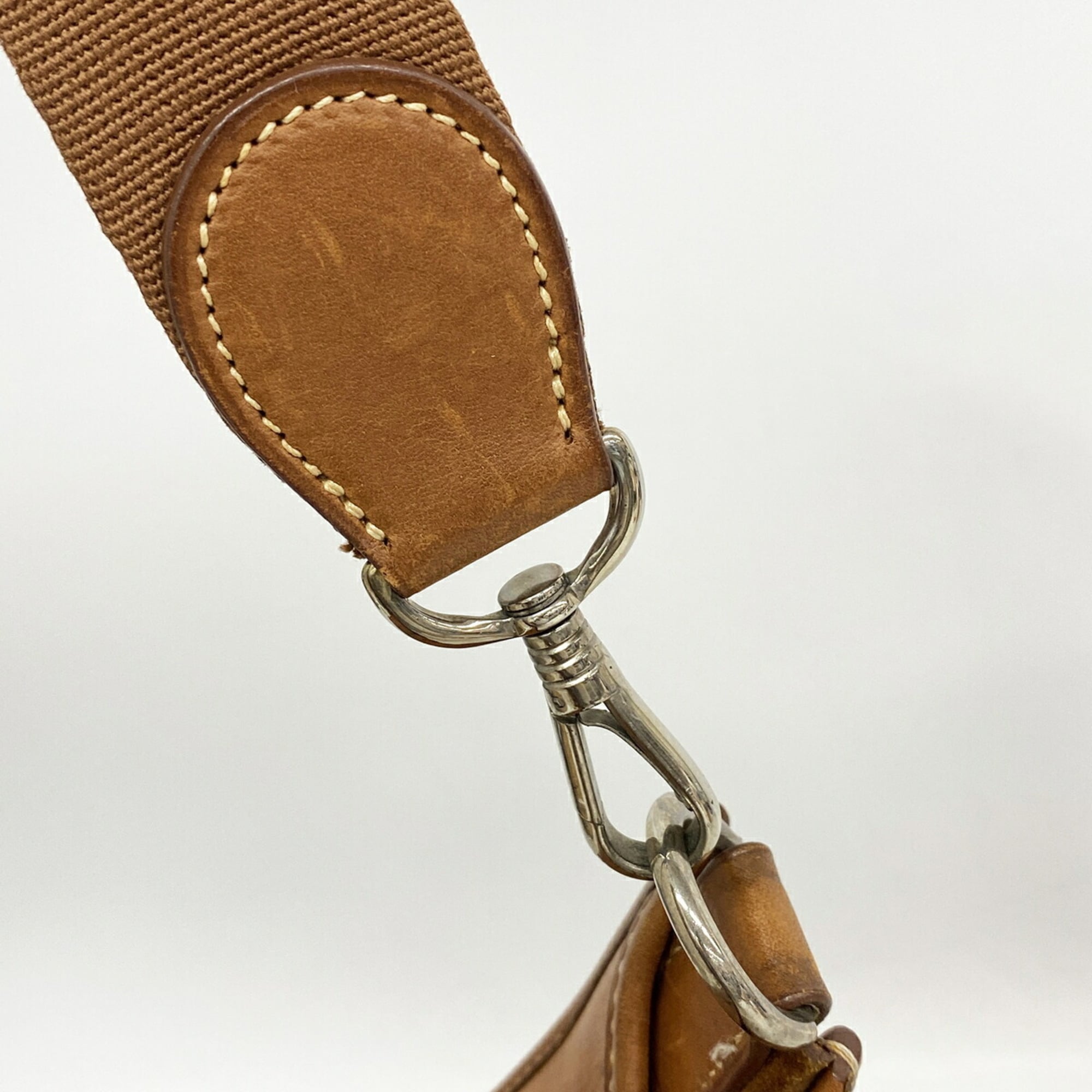 Hermes Natural Vache Leather Shoulder Bag (Pre-Owned)