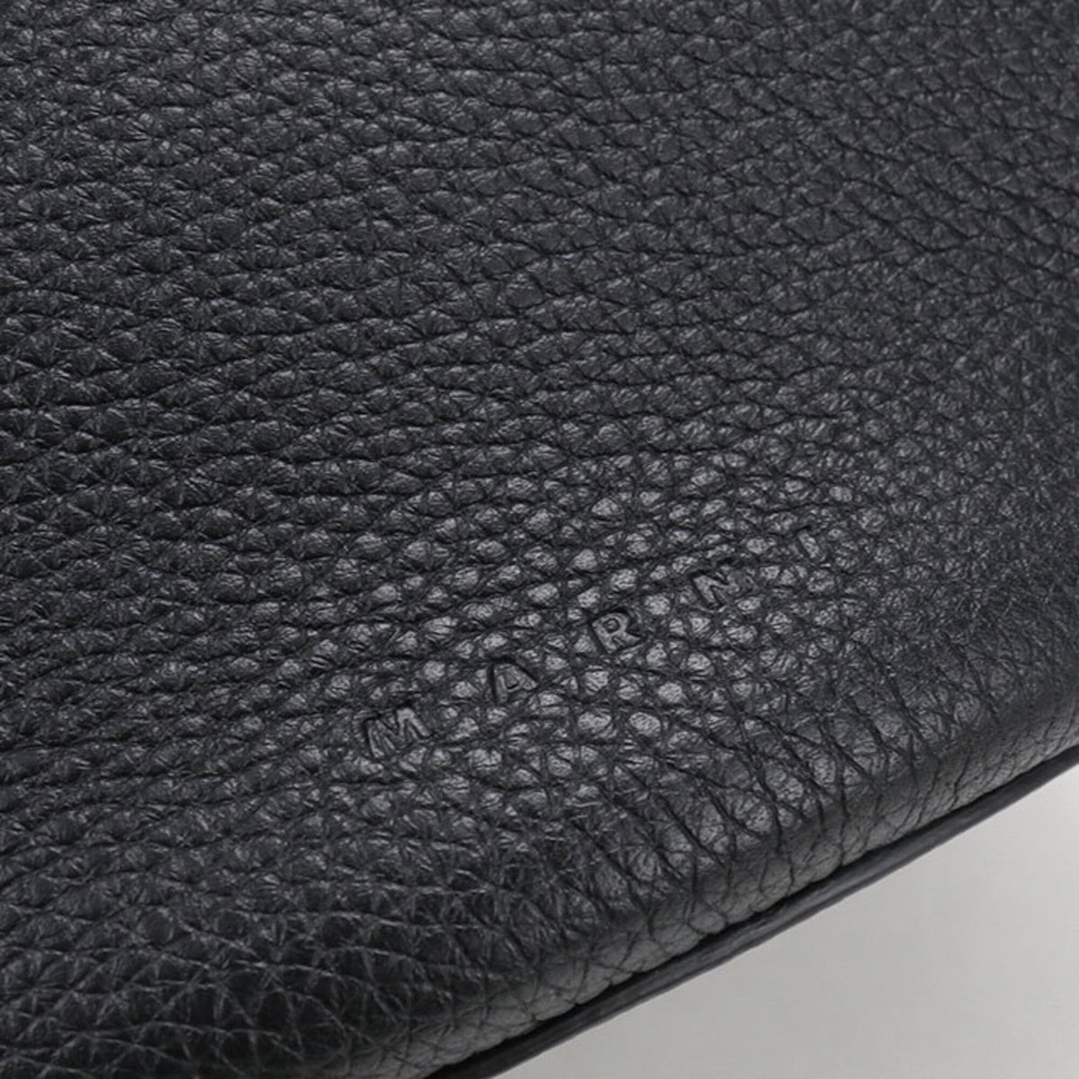 Marni Black Leather Handbag Pouch (Pre-Owned)