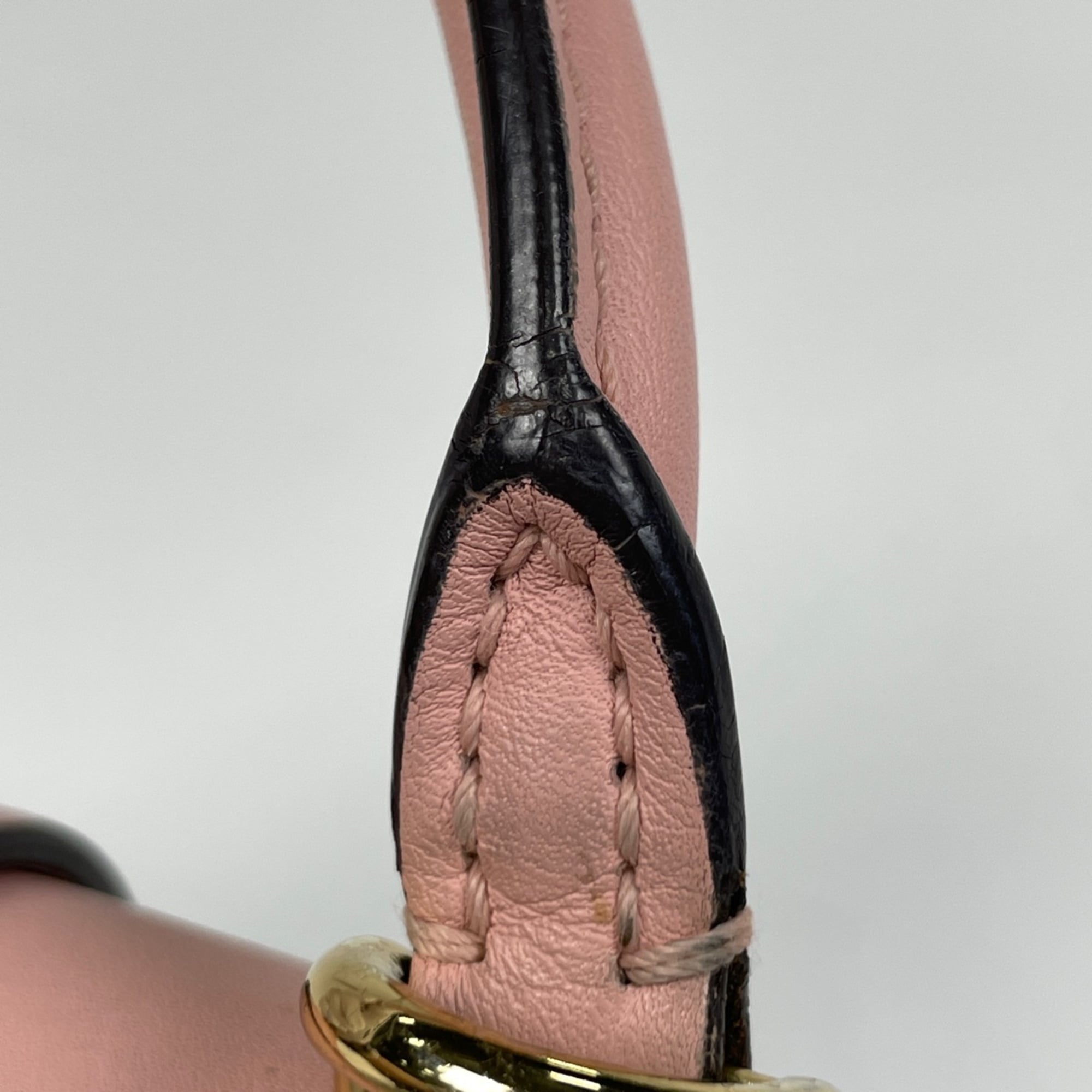 Louis Vuitton Monogram Brown Monogram Pink Rose Poudre Monogram Handbag (Pre-Owned)