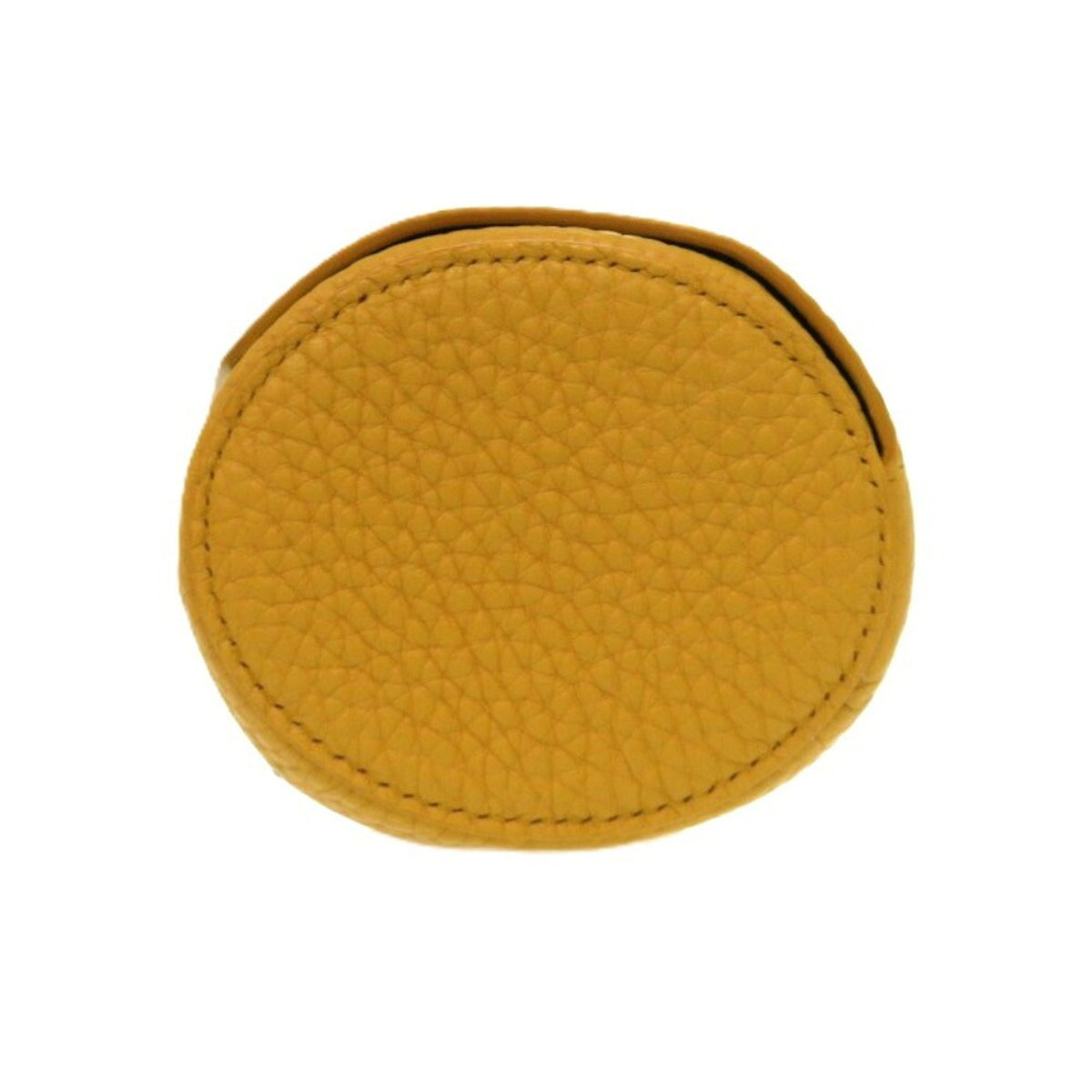 Fendi Yellow Leather Pouch (Pre-Owned)