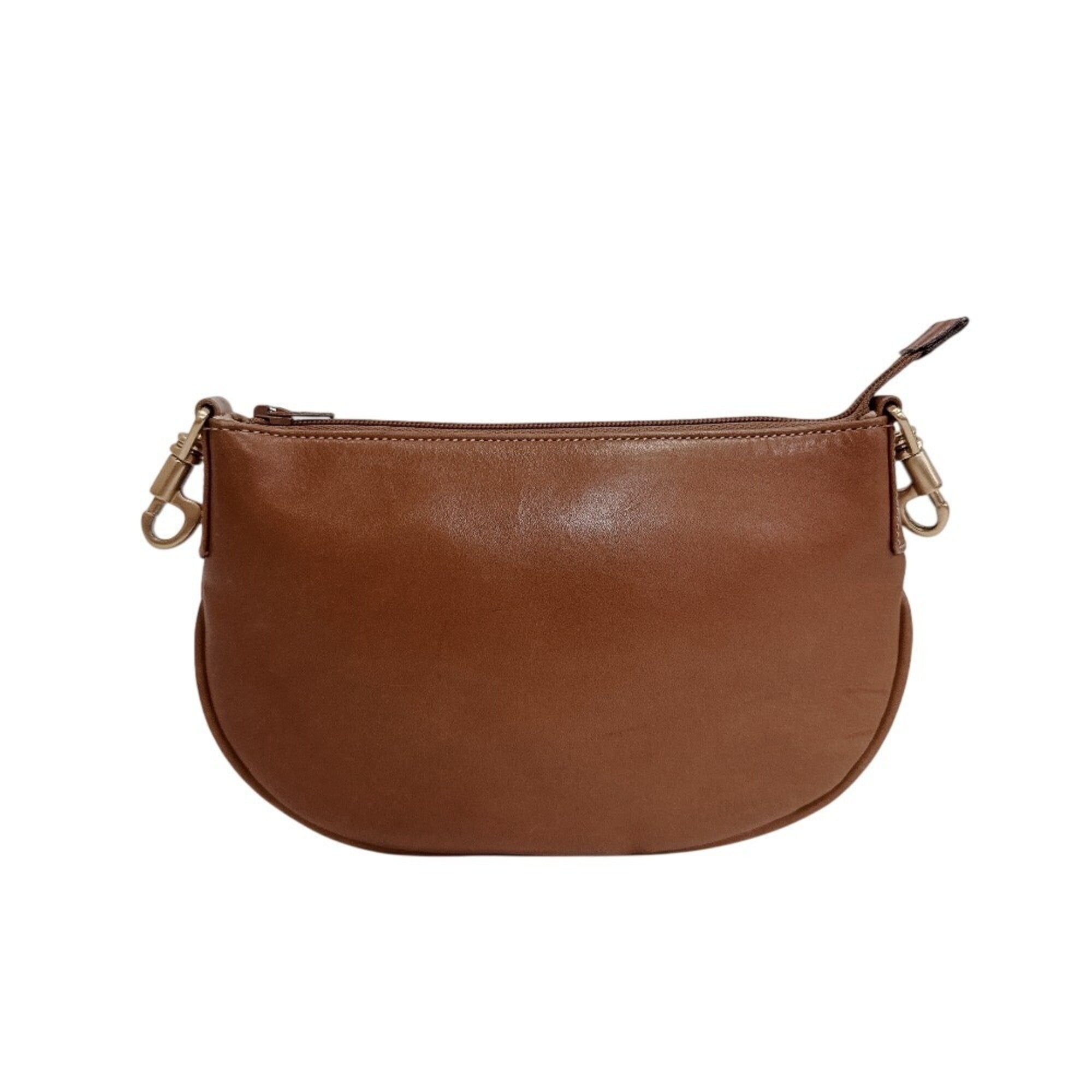 Gucci Brown Leather Pouch (Pre-Owned)