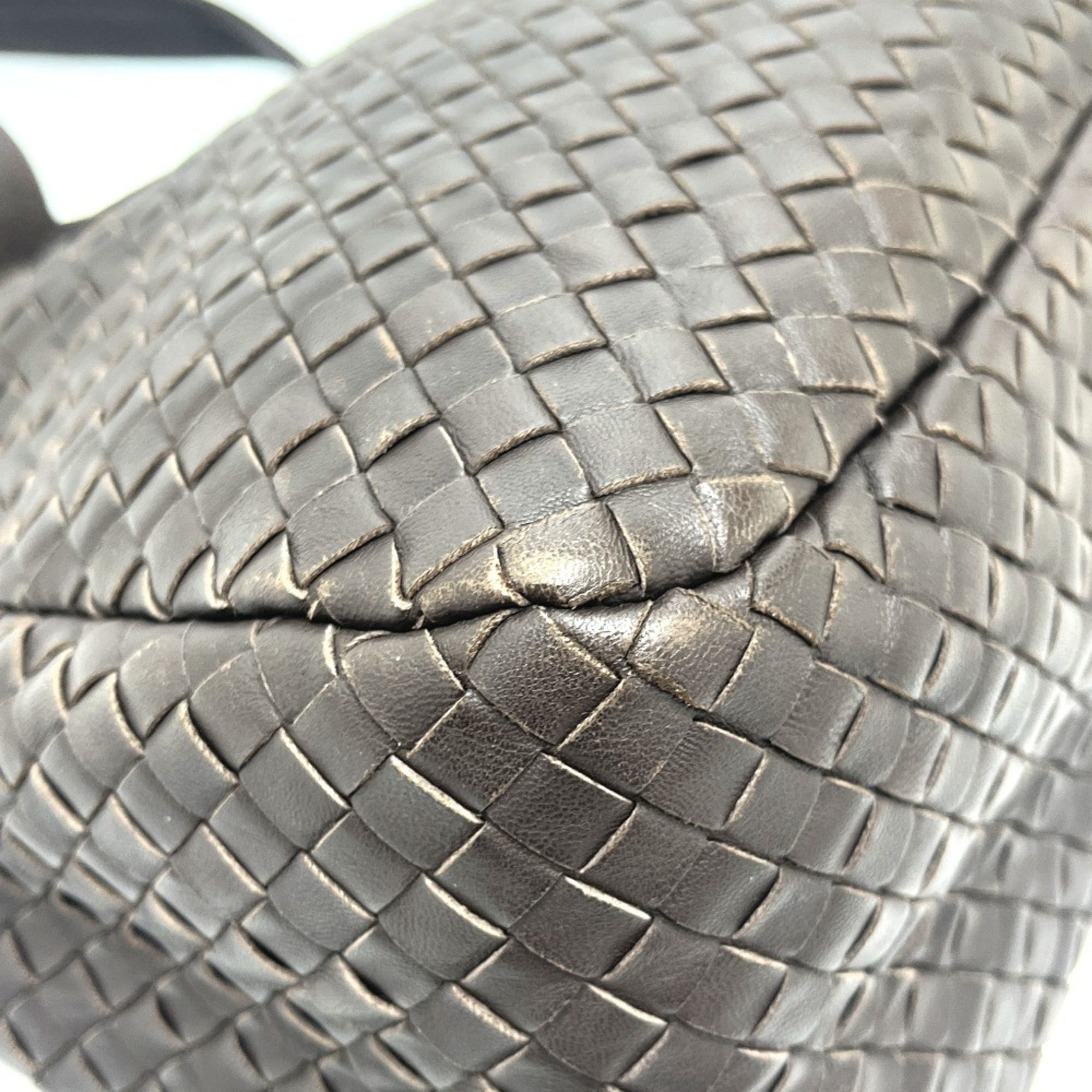 Bottega Veneta Brown Leather Boston Bag (Pre-Owned)