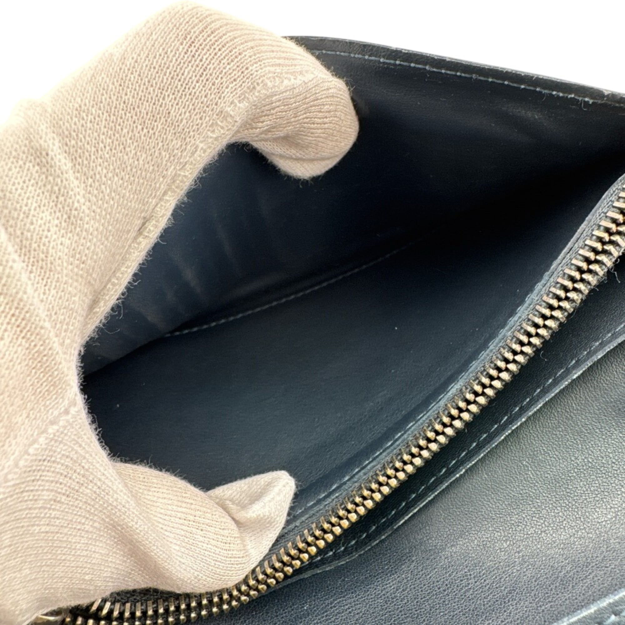 Louis Vuitton Navy Leather (Pre-Owned)